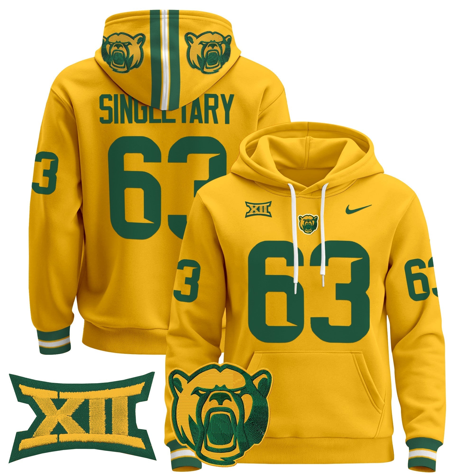 Baylor Bears 2024 Pullover Hoodie