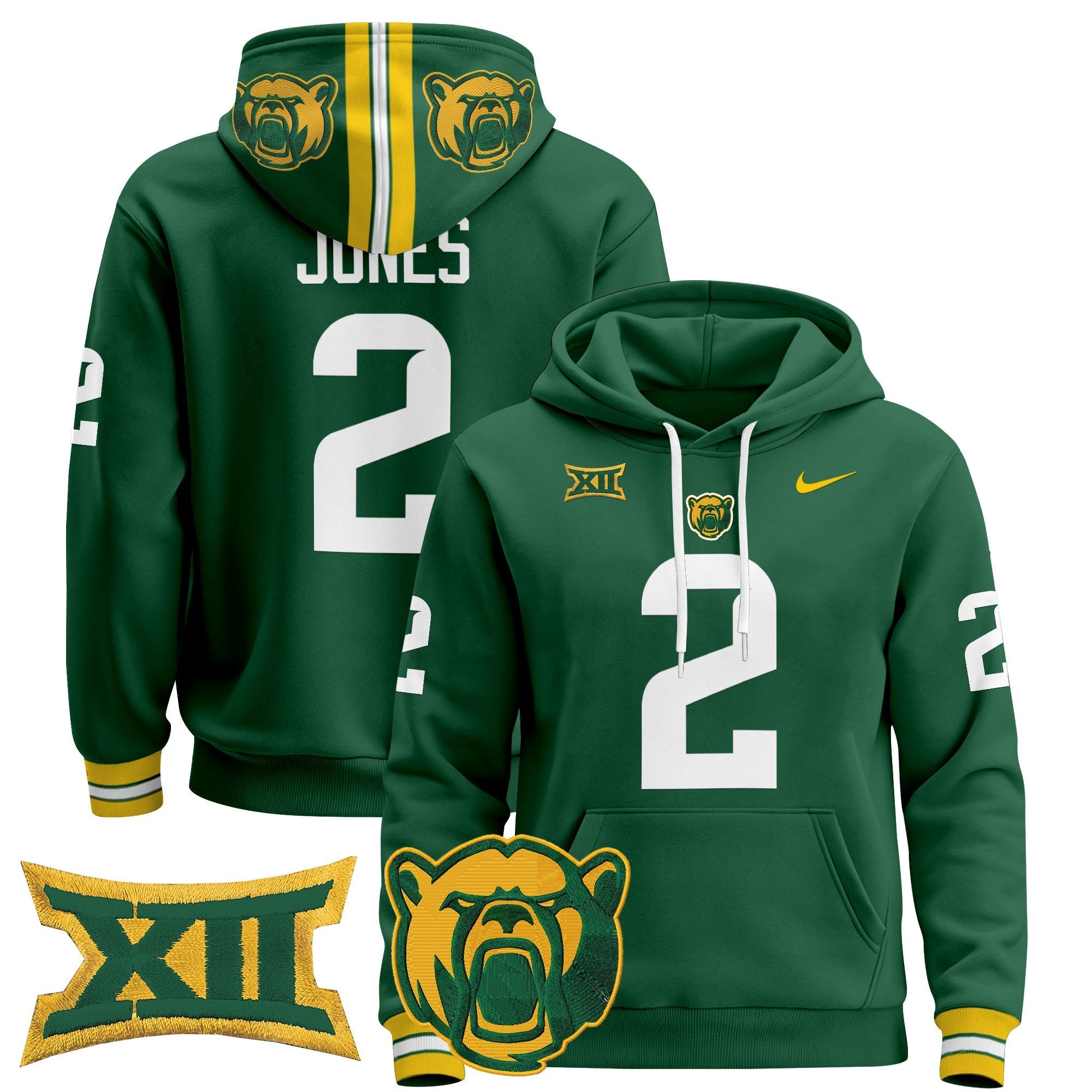 Baylor Bears 2024 Pullover Hoodie
