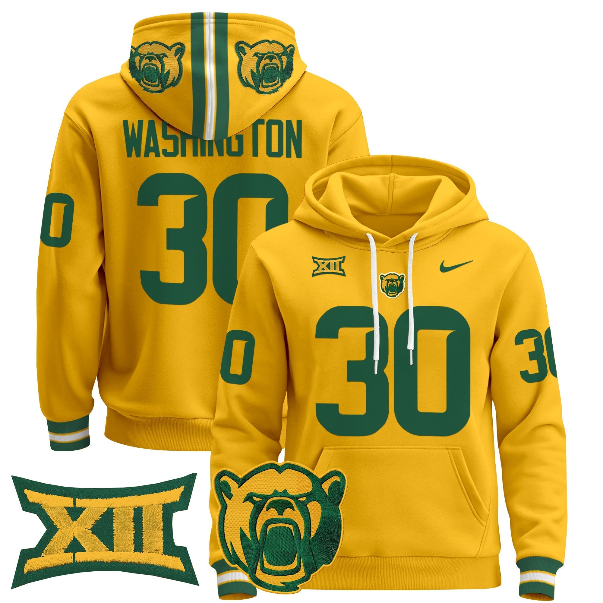 Baylor Bears 2024 Pullover Hoodie