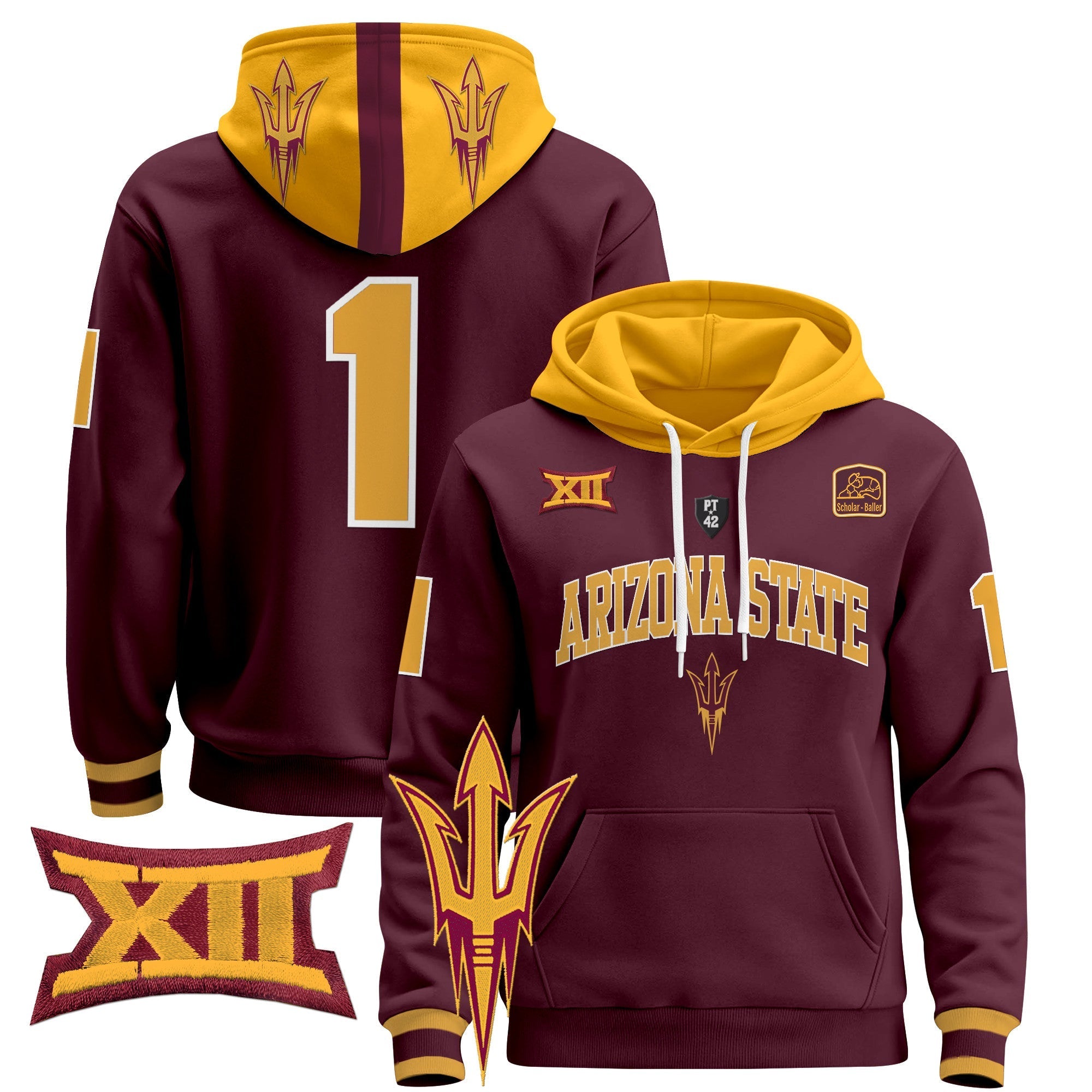 ASU 2024 Pullover Hoodie V2
