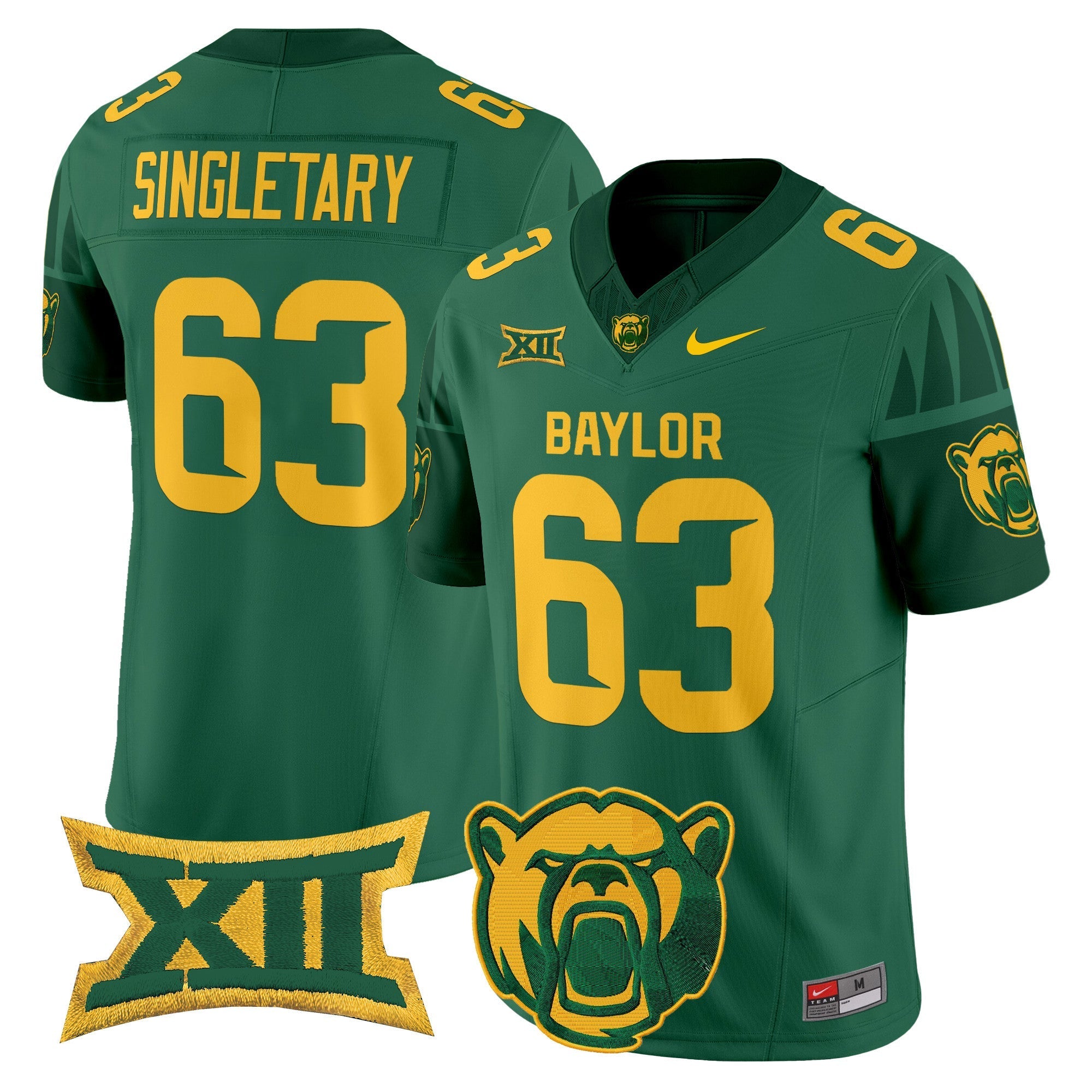 Baylor Bears 2025 Vapor Limited Jersey V2 - All Stitched