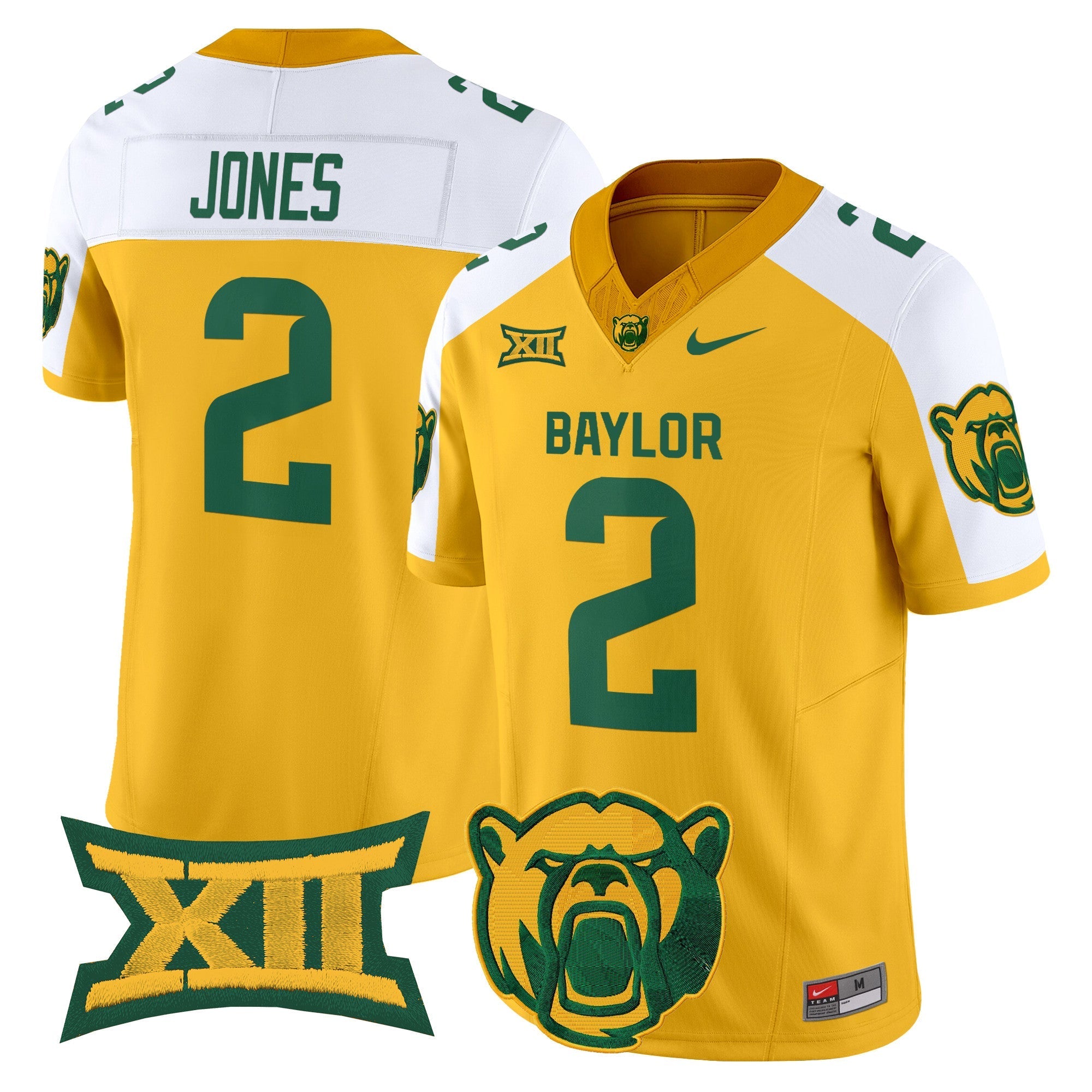 Baylor Bears 2025 Vapor Limited Jersey V2 - All Stitched