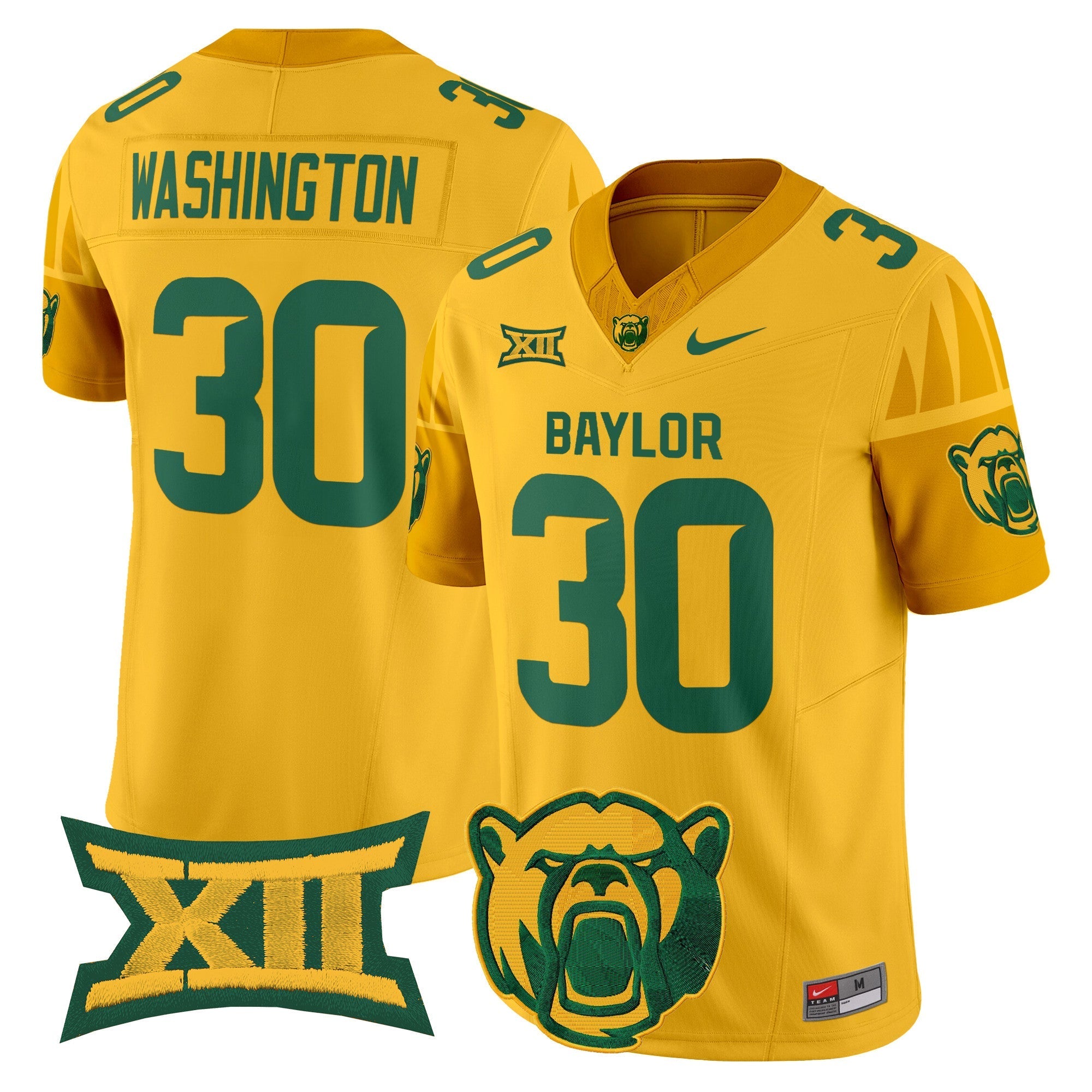 Baylor Bears 2025 Vapor Limited Jersey V2 - All Stitched