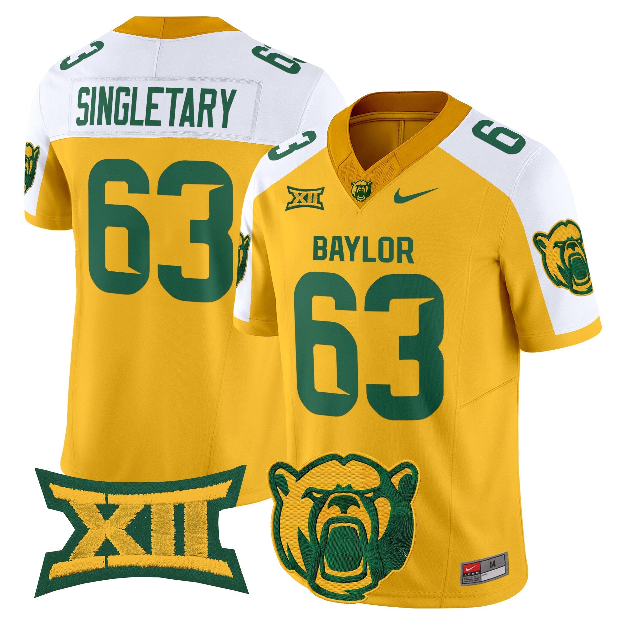 Baylor Bears 2025 Vapor Limited Jersey V2 - All Stitched