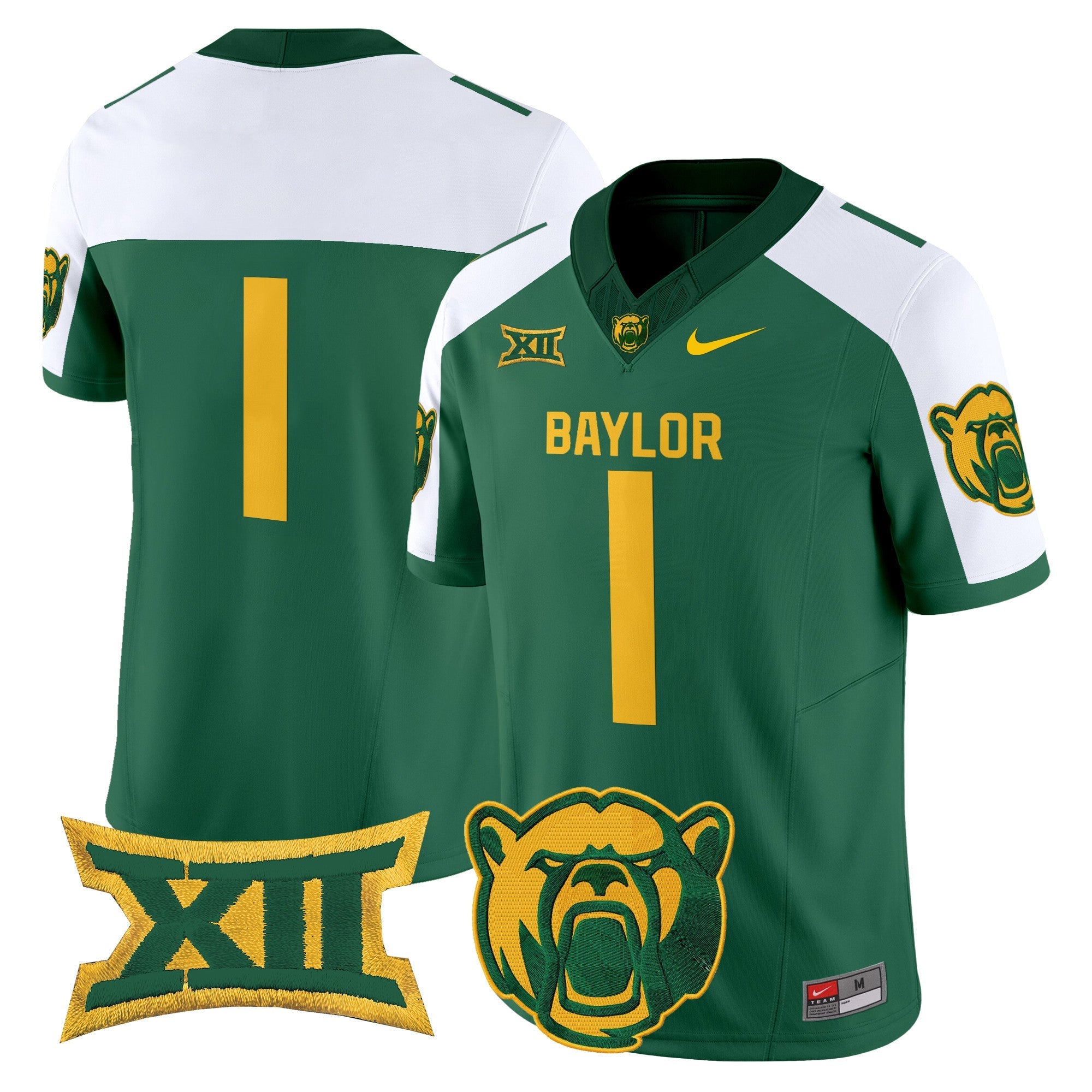 Baylor Bears 2025 Vapor Limited Jersey V2 - All Stitched
