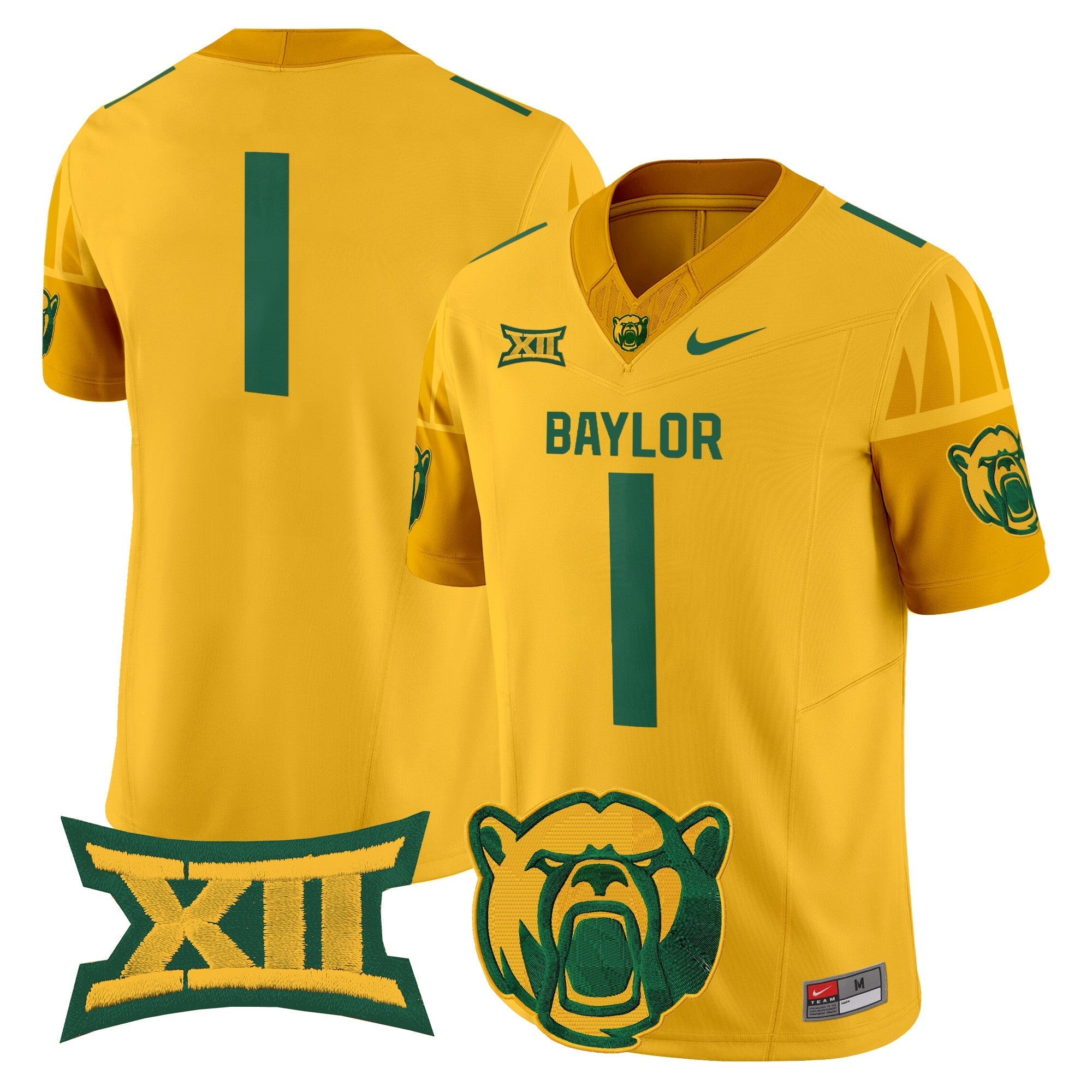 Baylor Bears 2025 Vapor Limited Jersey V2 - All Stitched
