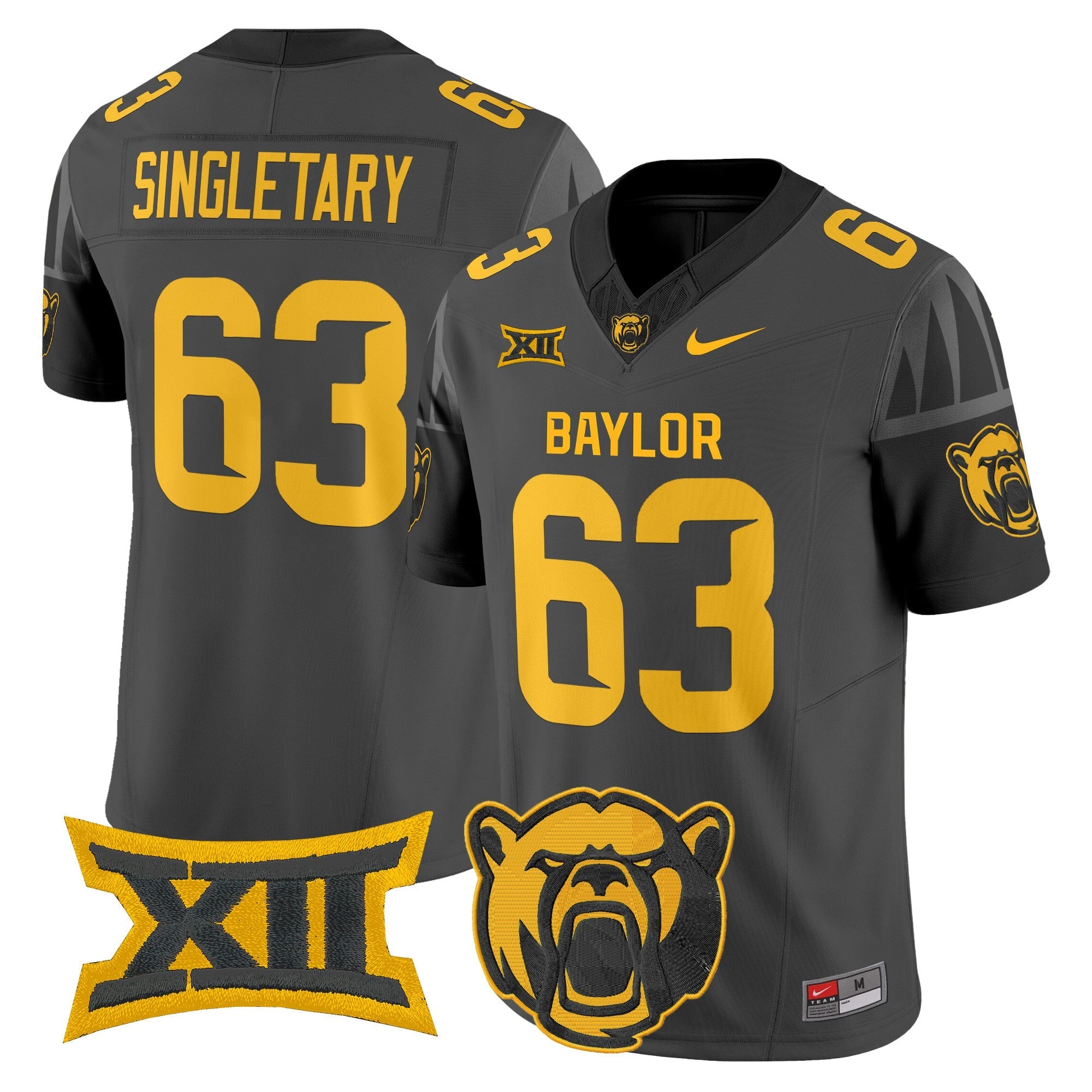 Baylor Bears 2025 Vapor Limited Jersey V2 - All Stitched