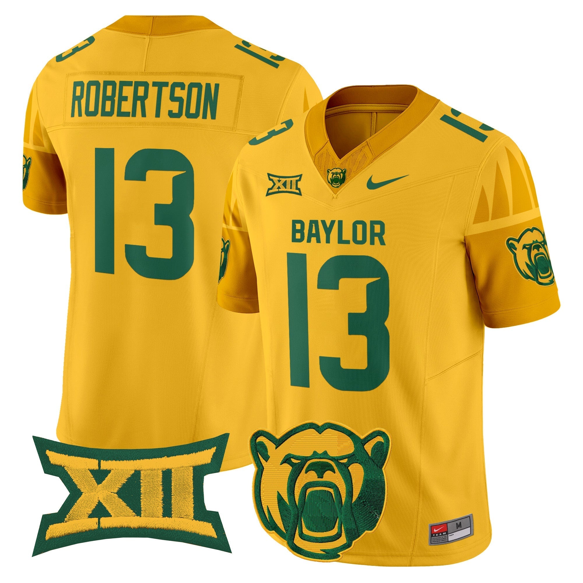 Baylor Bears 2025 Vapor Limited Jersey V2 - All Stitched