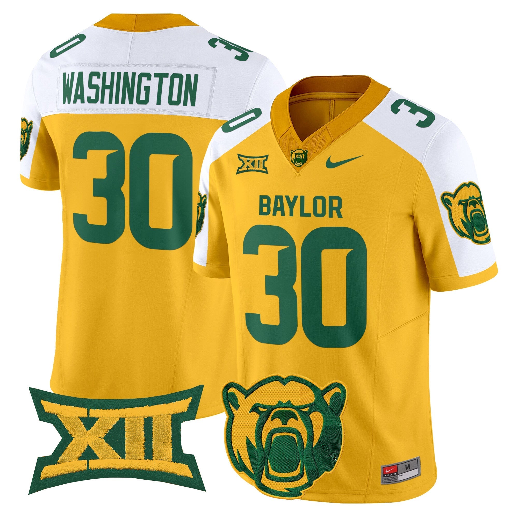 Baylor Bears 2025 Vapor Limited Jersey V2 - All Stitched