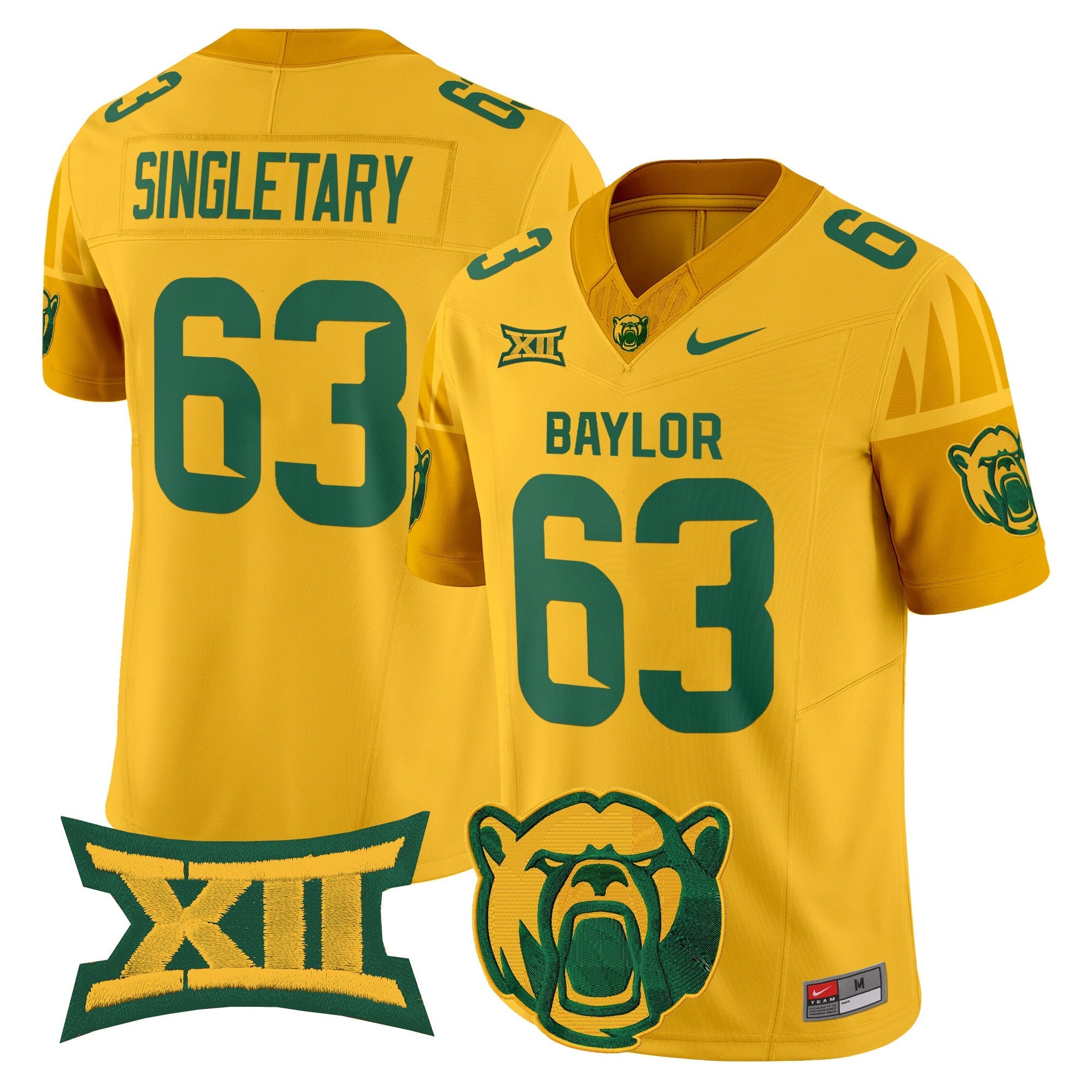 Baylor Bears 2025 Vapor Limited Jersey V2 - All Stitched