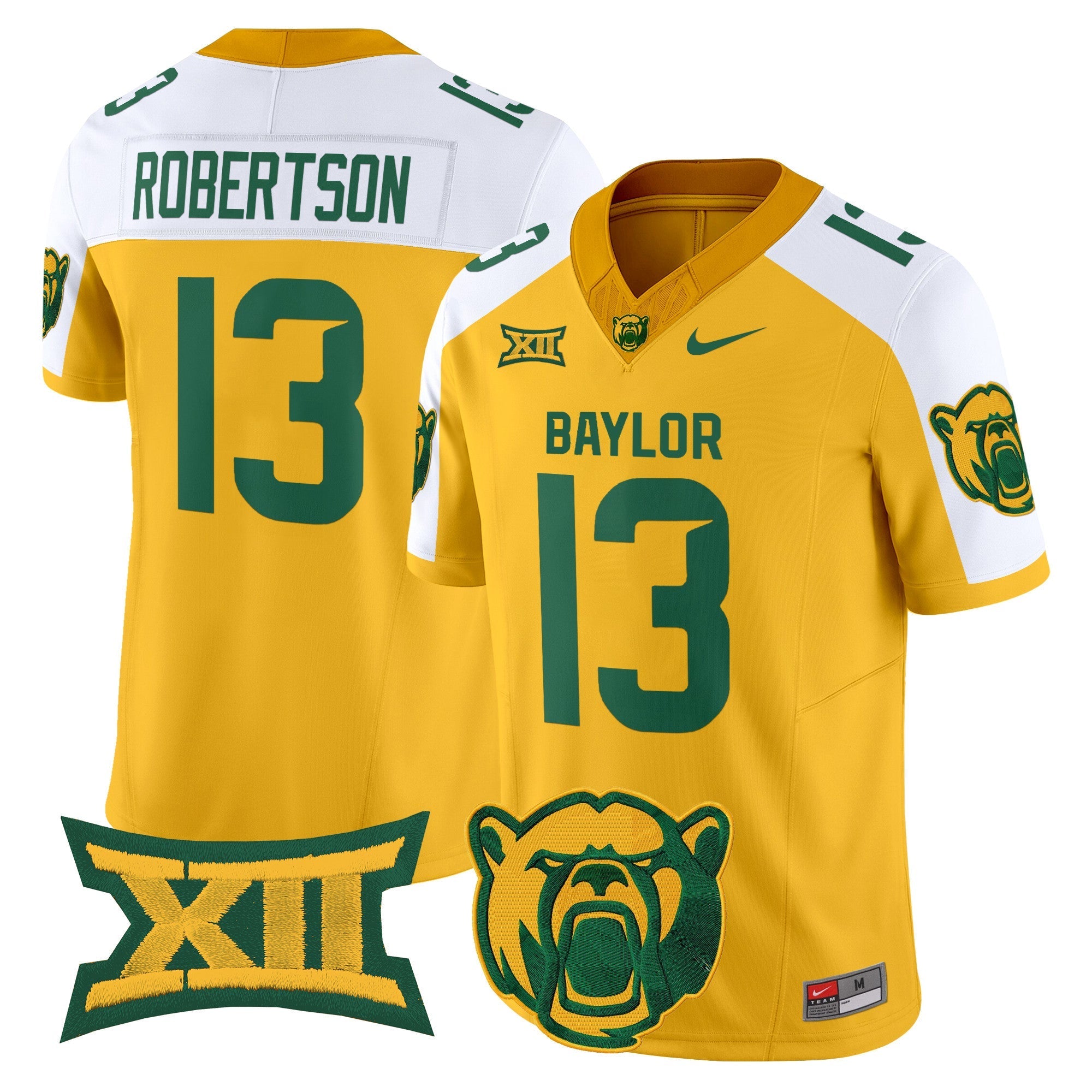 Baylor Bears 2025 Vapor Limited Jersey V2 - All Stitched