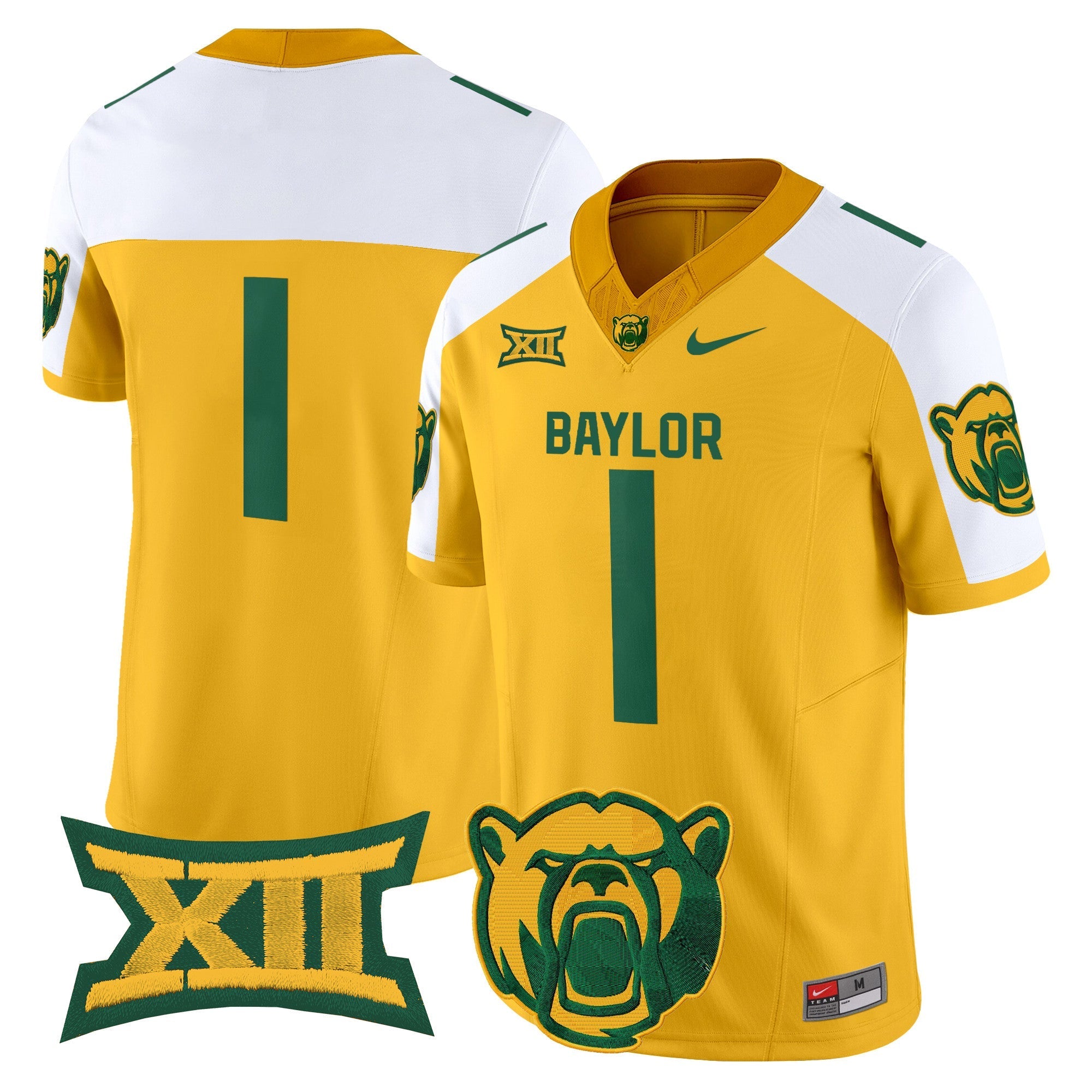 Baylor Bears 2025 Vapor Limited Jersey V2 - All Stitched
