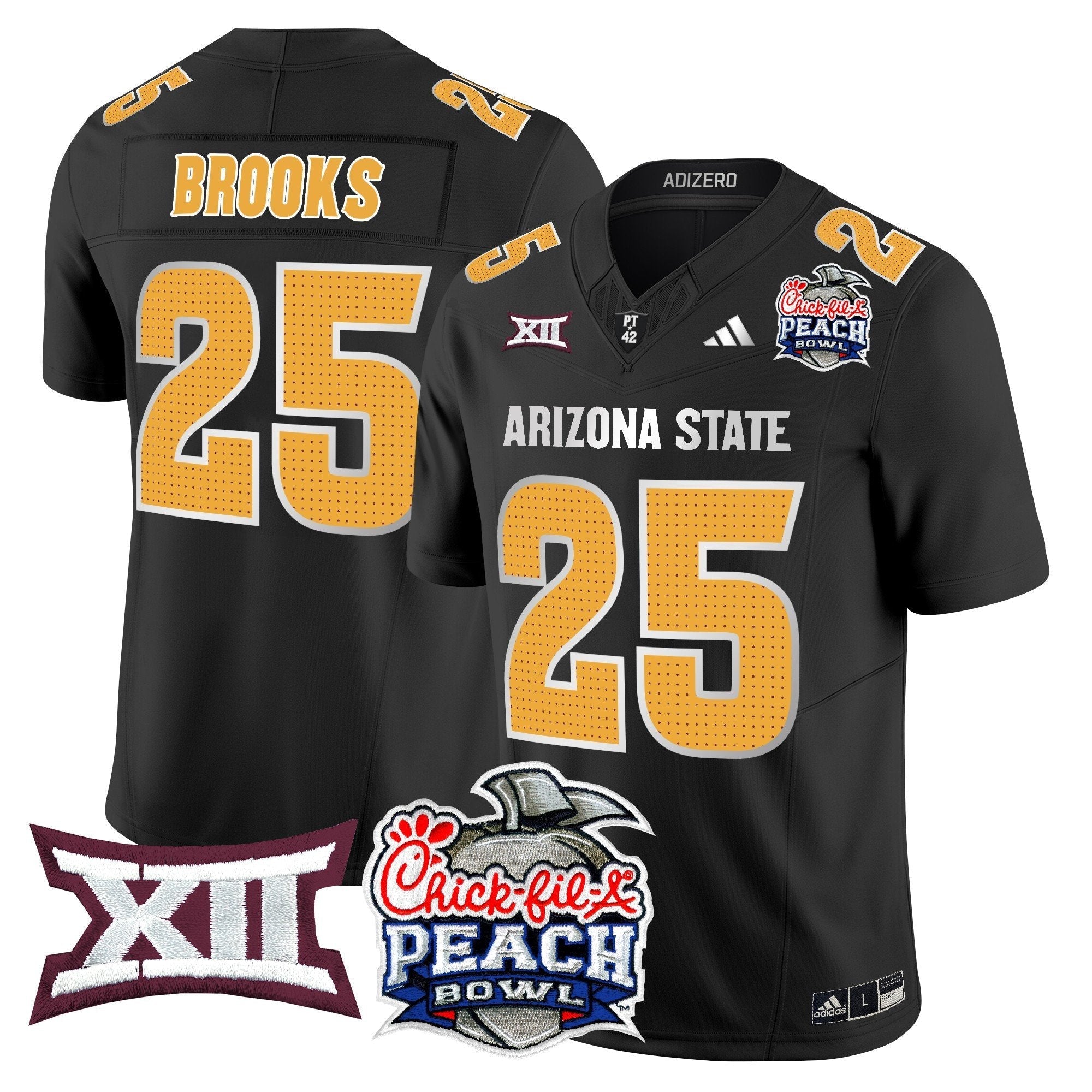 ASU 2025 Peach Bowl Vapor Limited Jersey - All Stitched