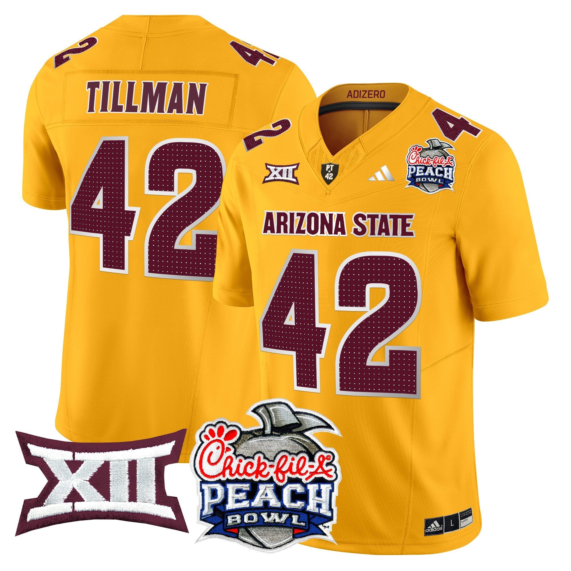 ASU 2025 Peach Bowl Vapor Limited Jersey - All Stitched