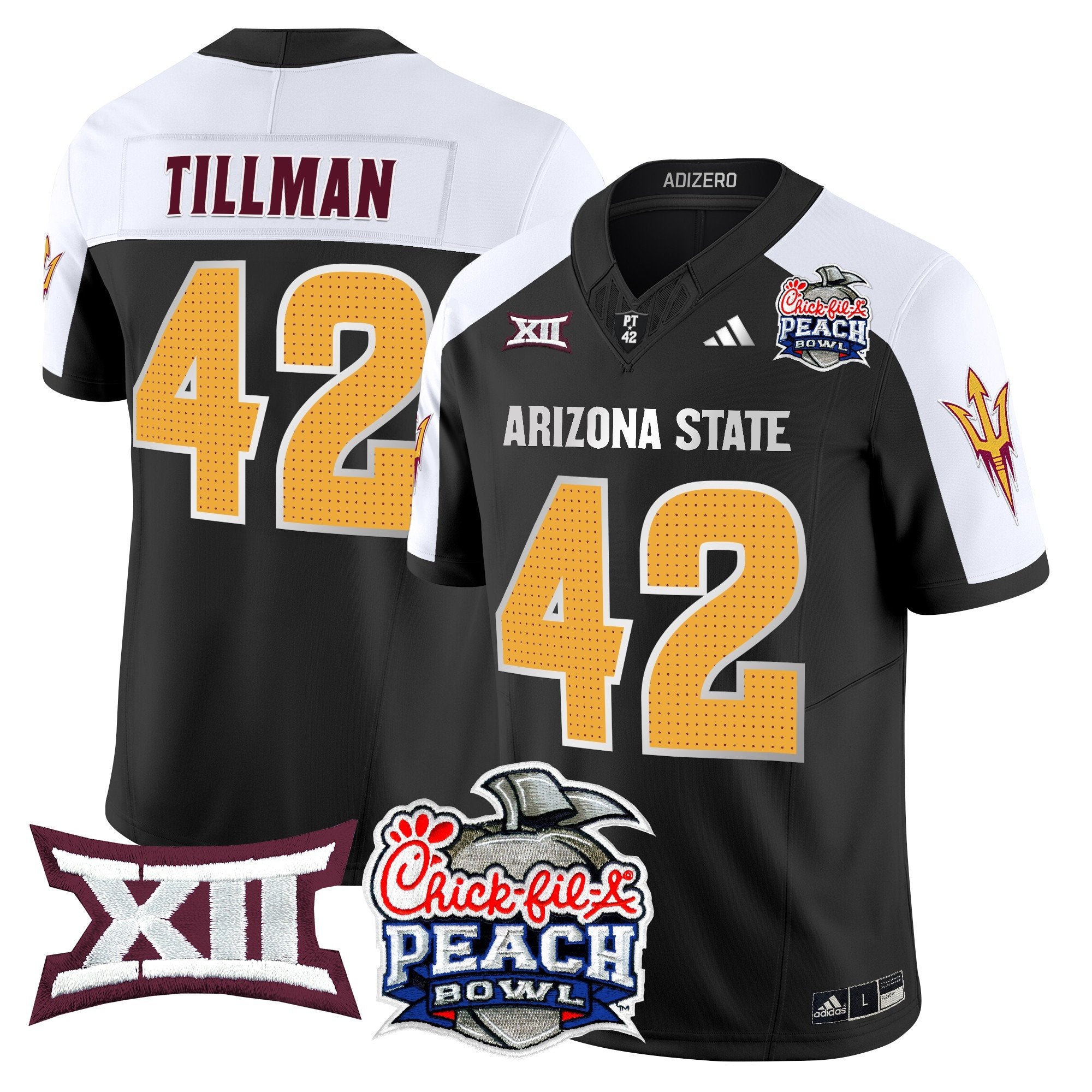 ASU 2025 Peach Bowl Vapor Limited Jersey - All Stitched