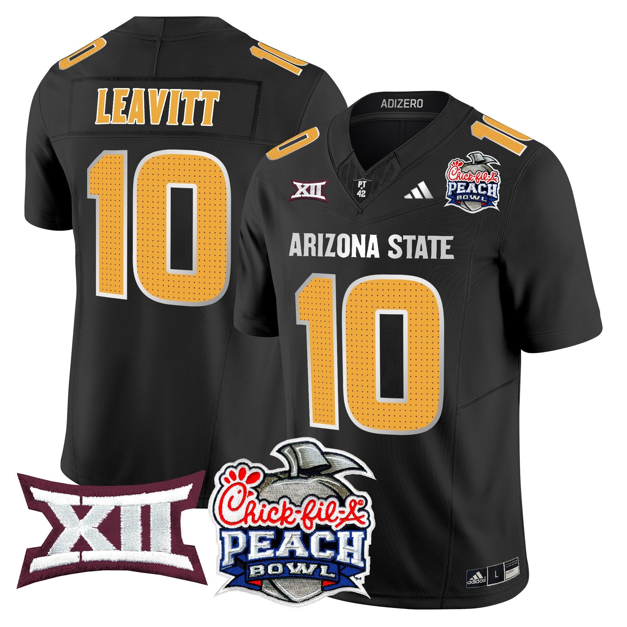 ASU 2025 Peach Bowl Vapor Limited Jersey - All Stitched