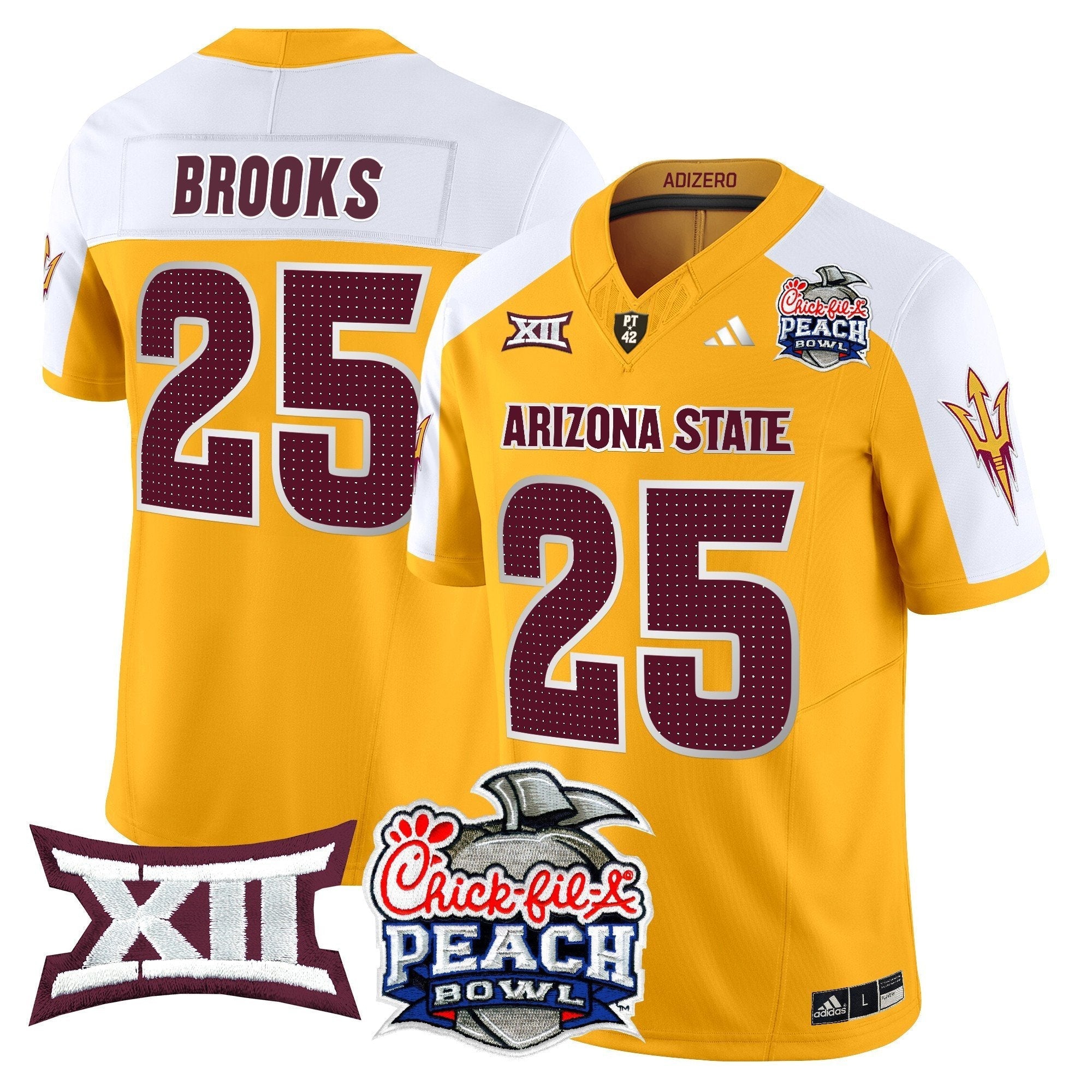ASU 2025 Peach Bowl Vapor Limited Jersey - All Stitched