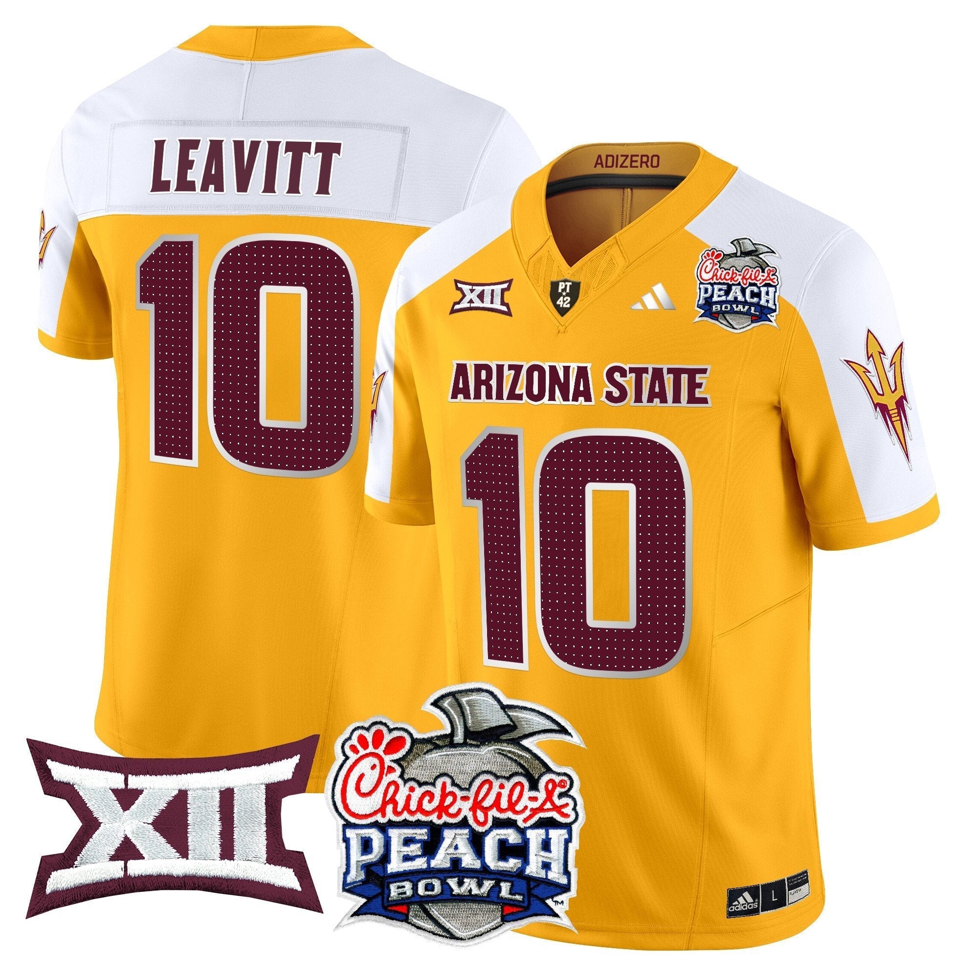 ASU 2025 Peach Bowl Vapor Limited Jersey - All Stitched