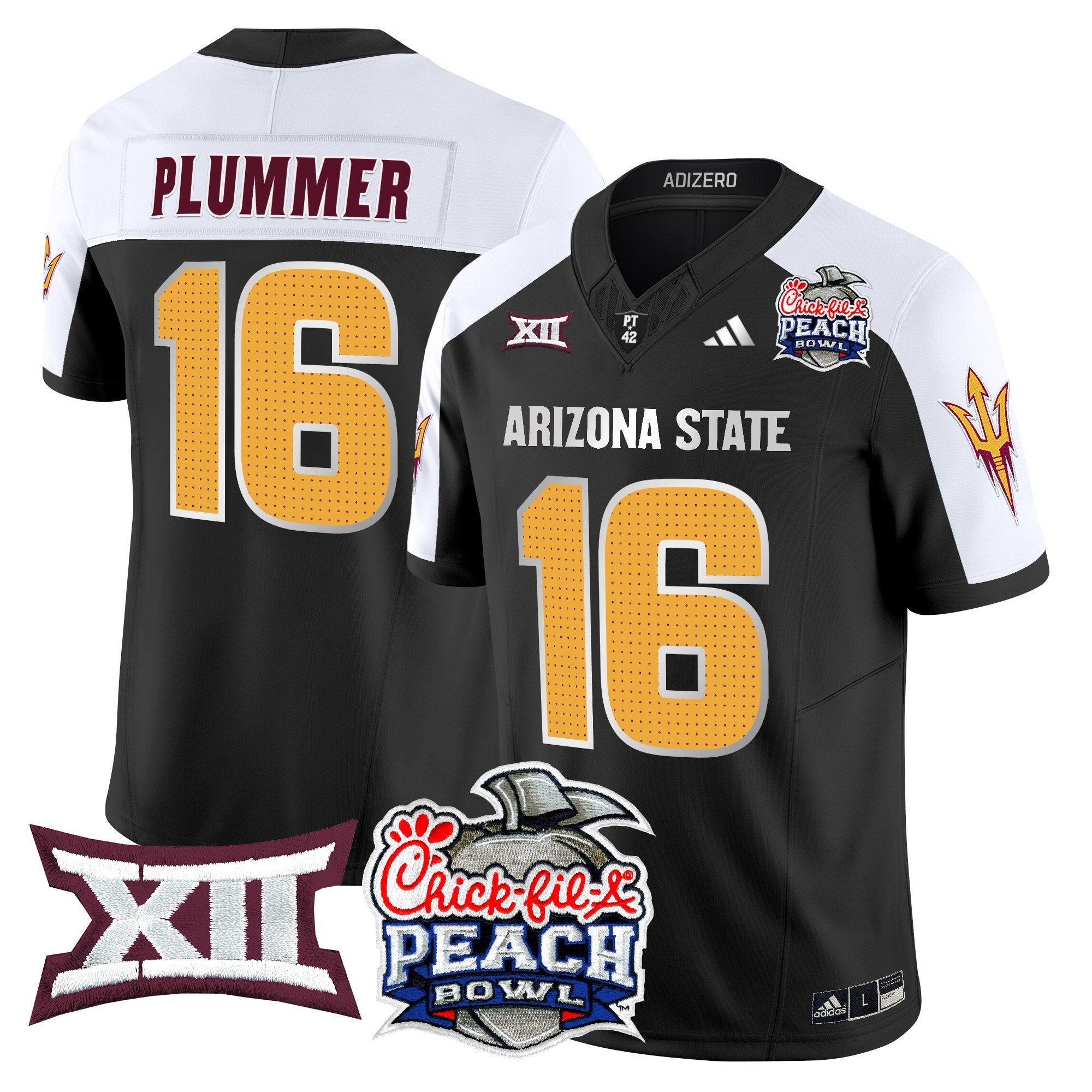 ASU 2025 Peach Bowl Vapor Limited Jersey - All Stitched