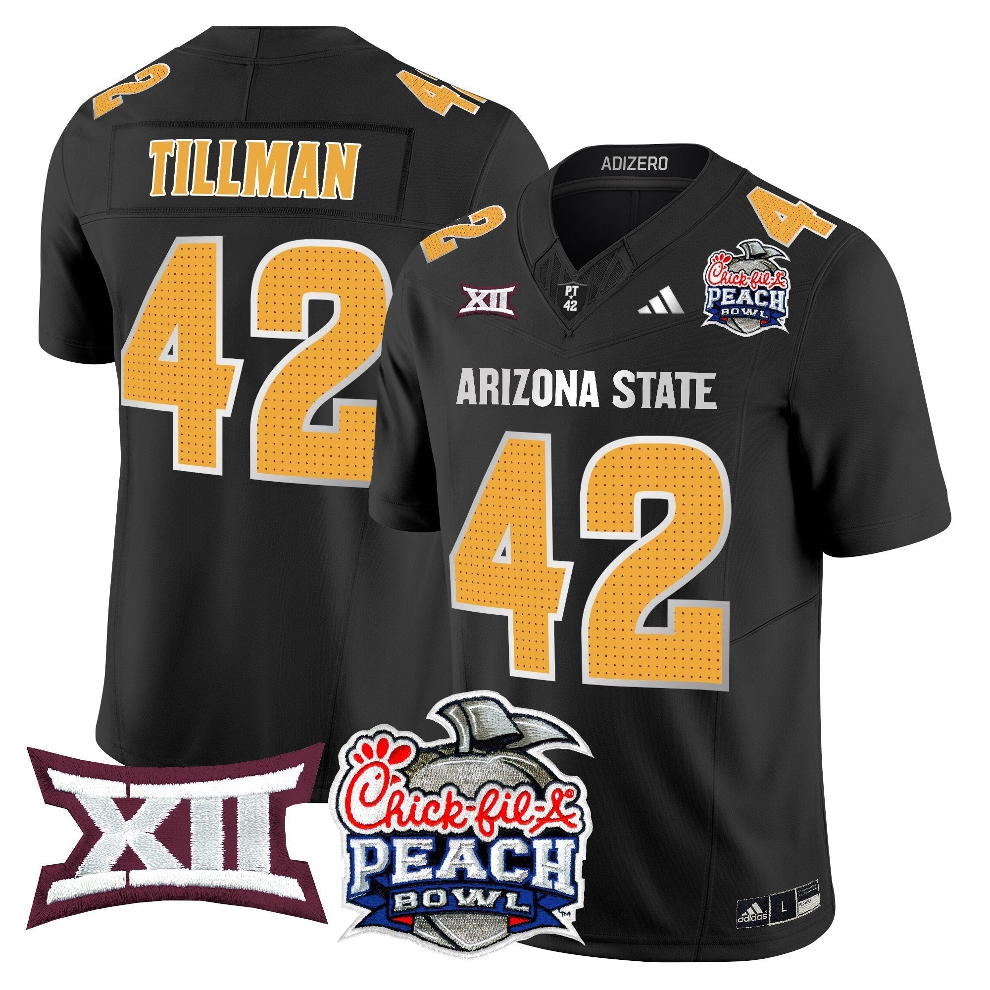 ASU 2025 Peach Bowl Vapor Limited Jersey - All Stitched