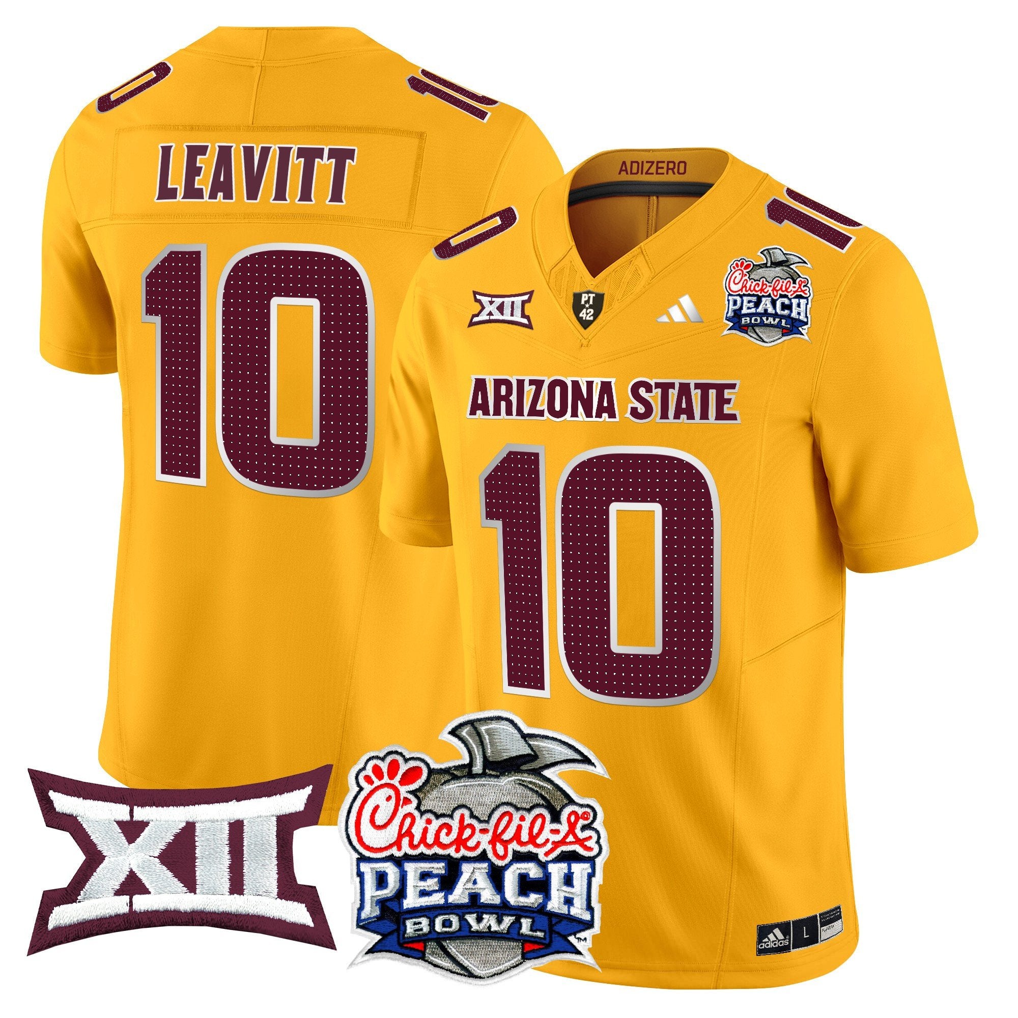 ASU 2025 Peach Bowl Vapor Limited Jersey - All Stitched