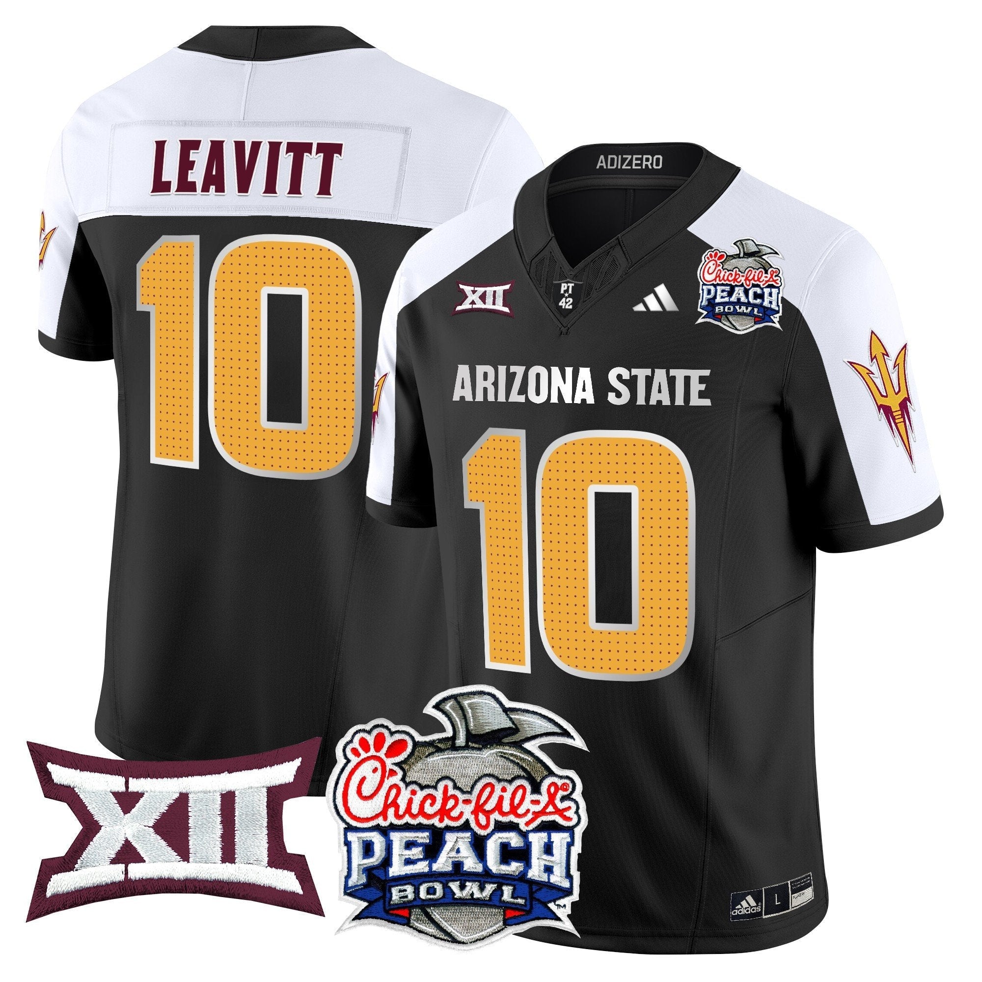 ASU 2025 Peach Bowl Vapor Limited Jersey - All Stitched