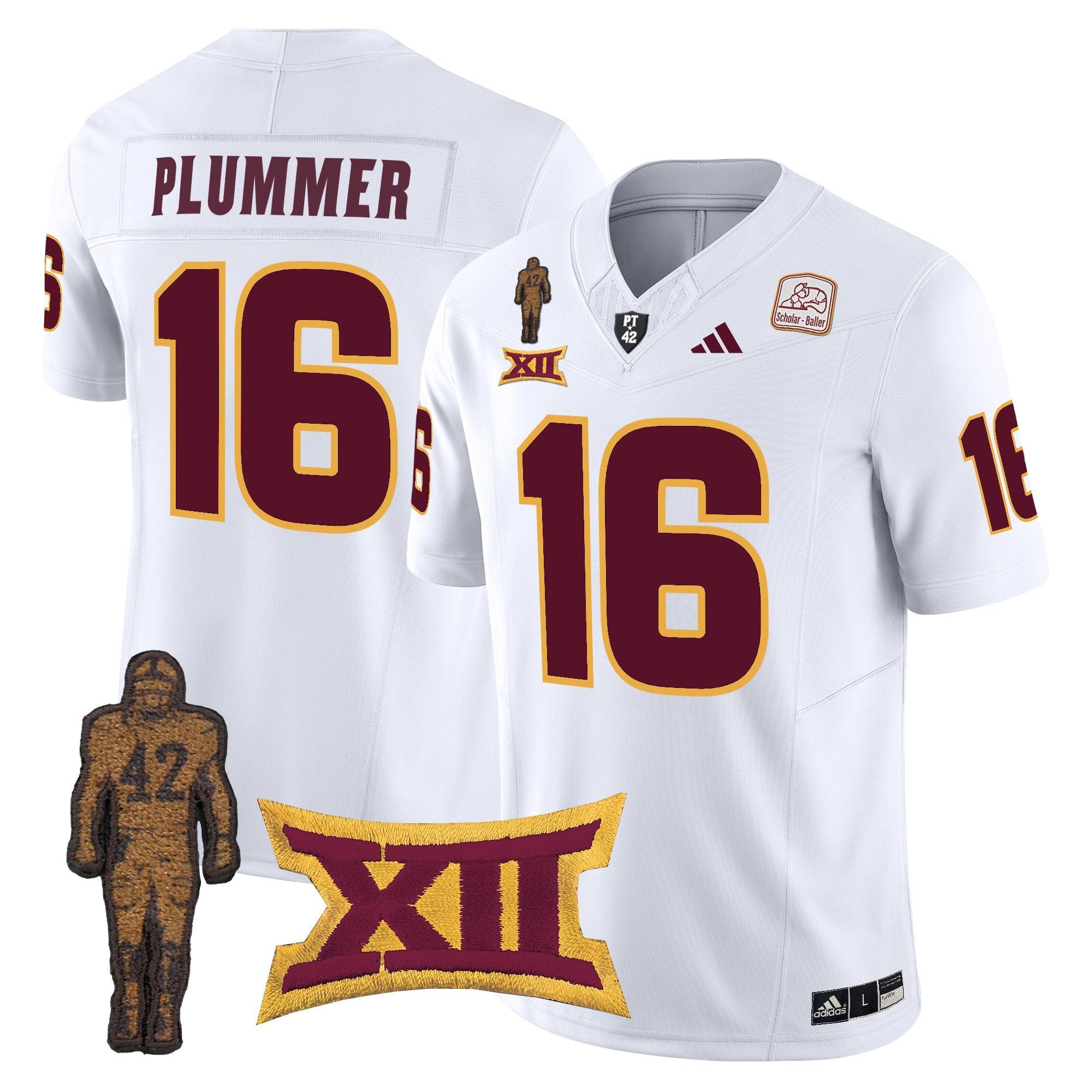 ASU Pat Tillman Honoring Patch Vapor Limited Jersey - All Stitched