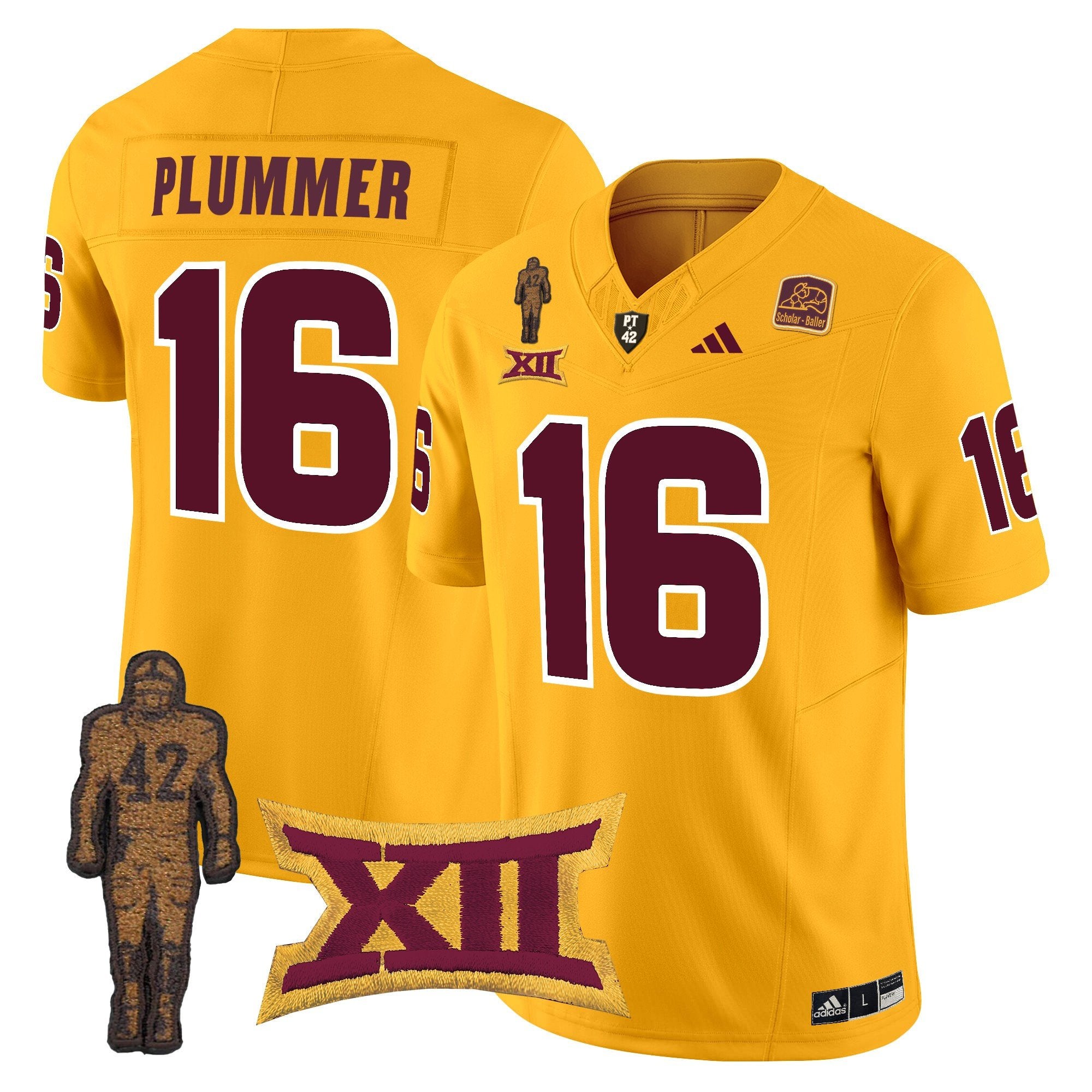 ASU Pat Tillman Honoring Patch Vapor Limited Jersey - All Stitched