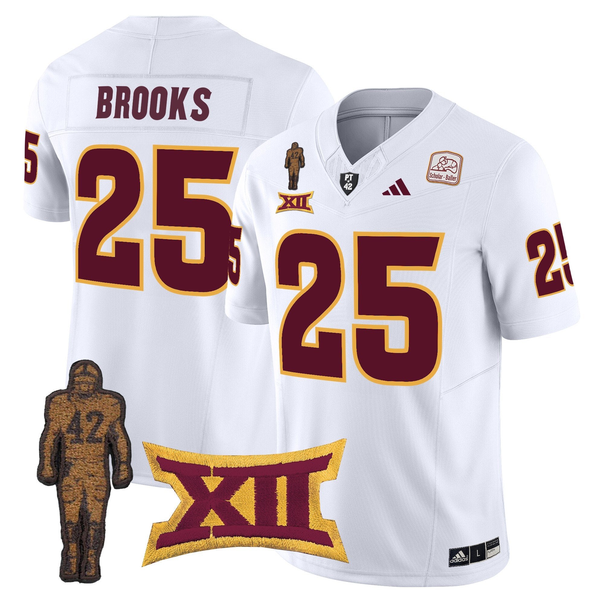 ASU Pat Tillman Honoring Patch Vapor Limited Jersey - All Stitched