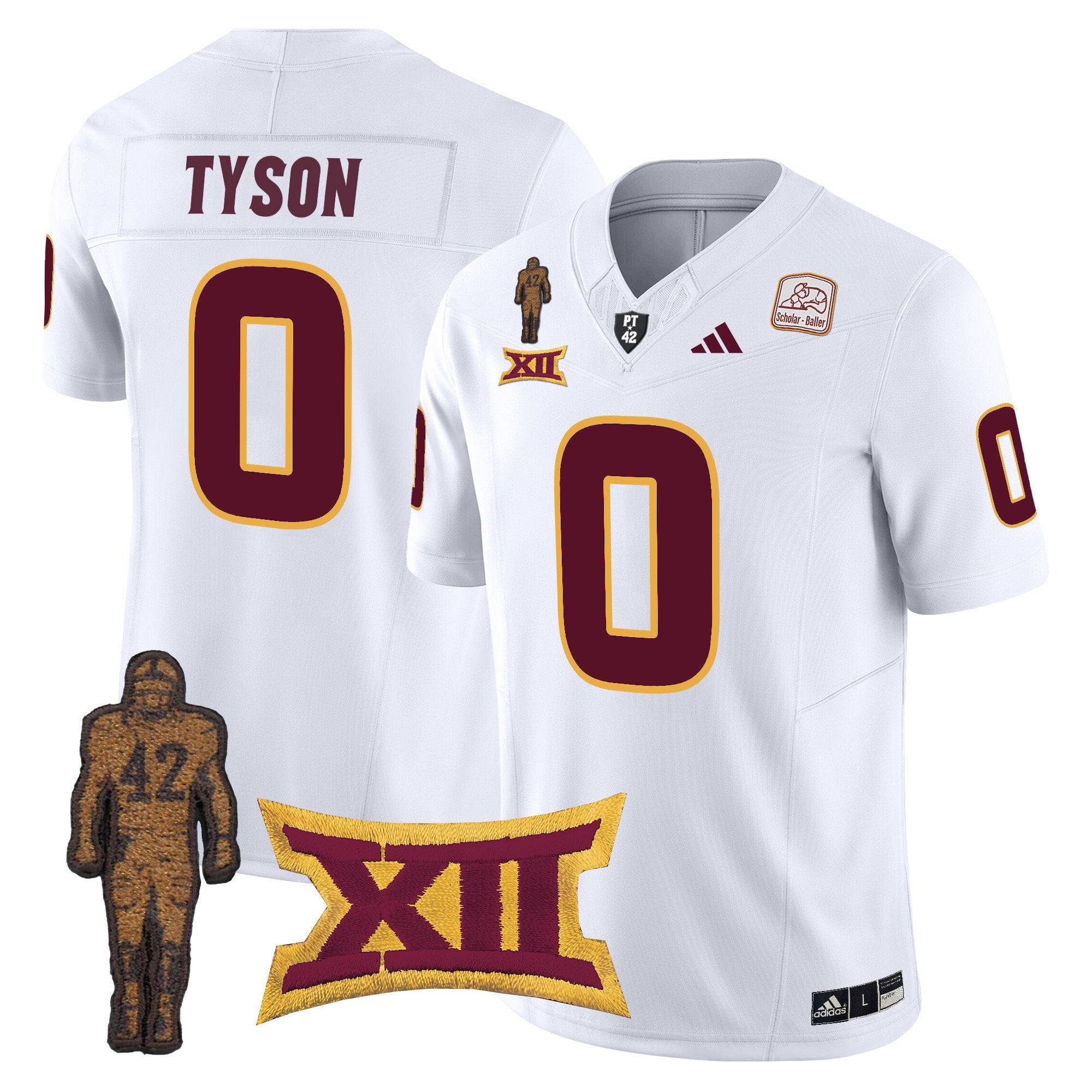 ASU Pat Tillman Honoring Patch Vapor Limited Jersey - All Stitched