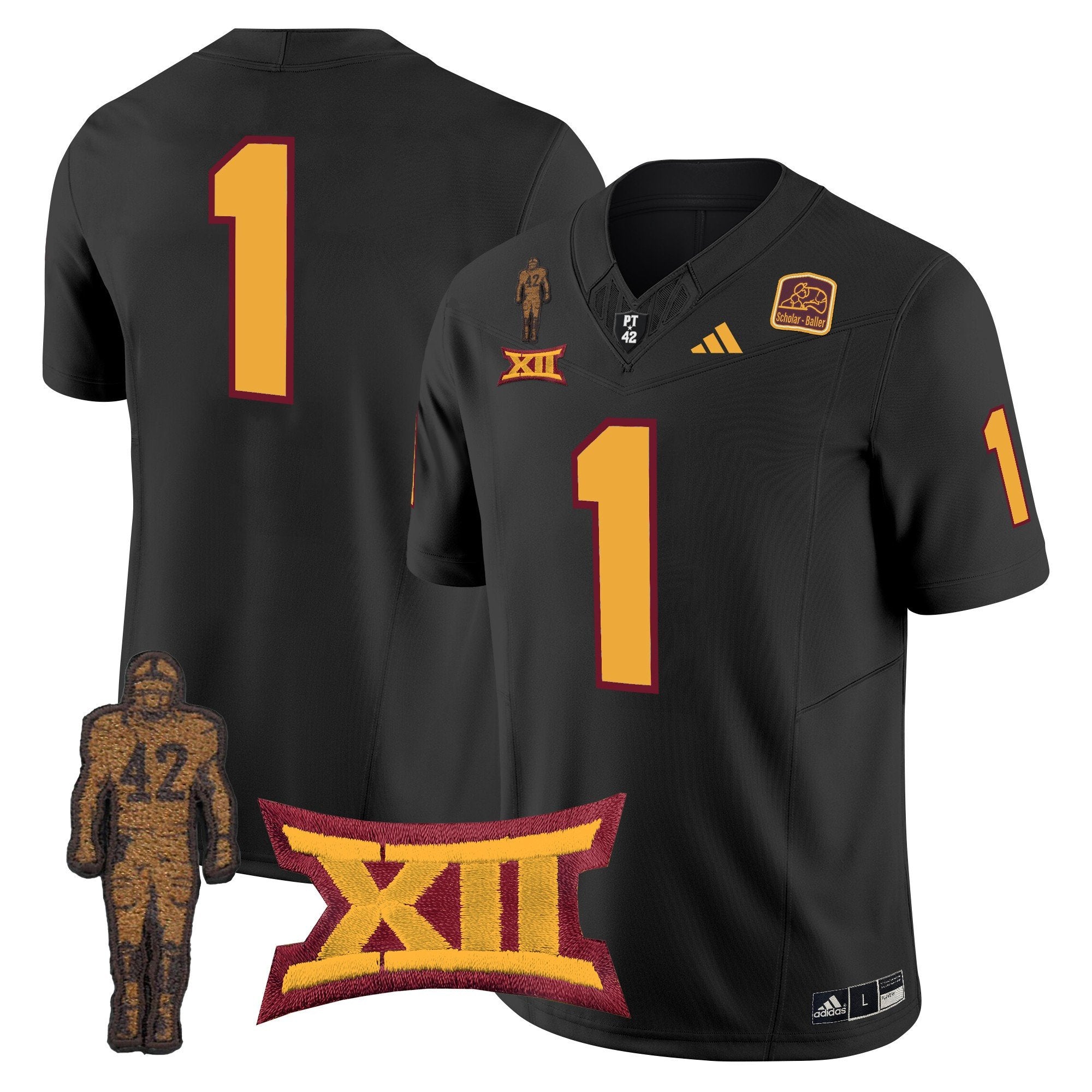 ASU Pat Tillman Honoring Patch Vapor Limited Jersey - All Stitched