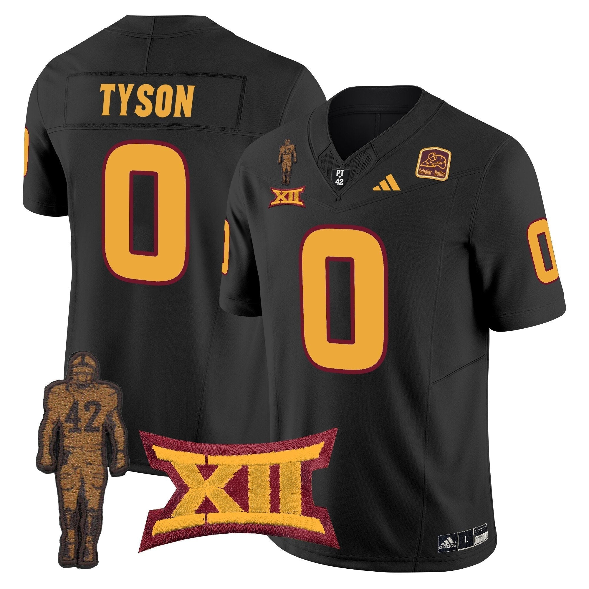 ASU Pat Tillman Honoring Patch Vapor Limited Jersey - All Stitched