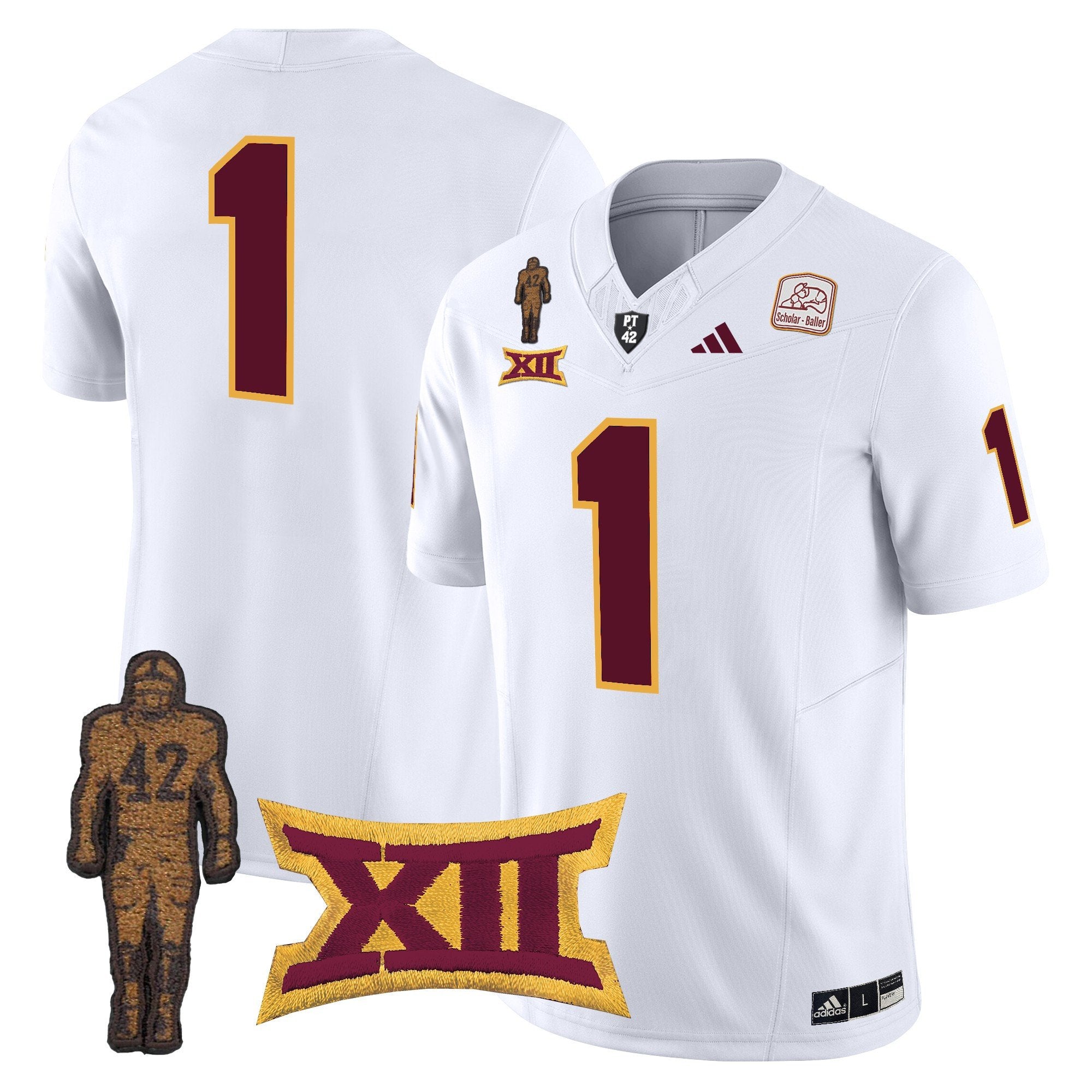 ASU Pat Tillman Honoring Patch Vapor Limited Jersey - All Stitched