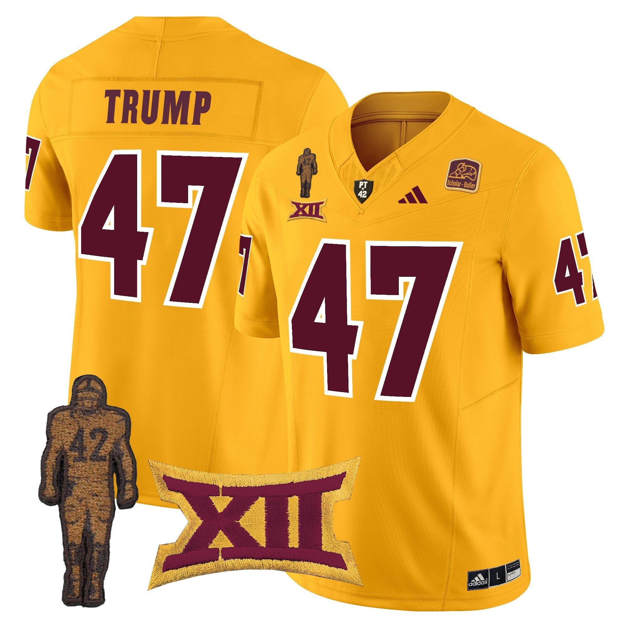ASU Pat Tillman Honoring Patch Vapor Limited Jersey - All Stitched