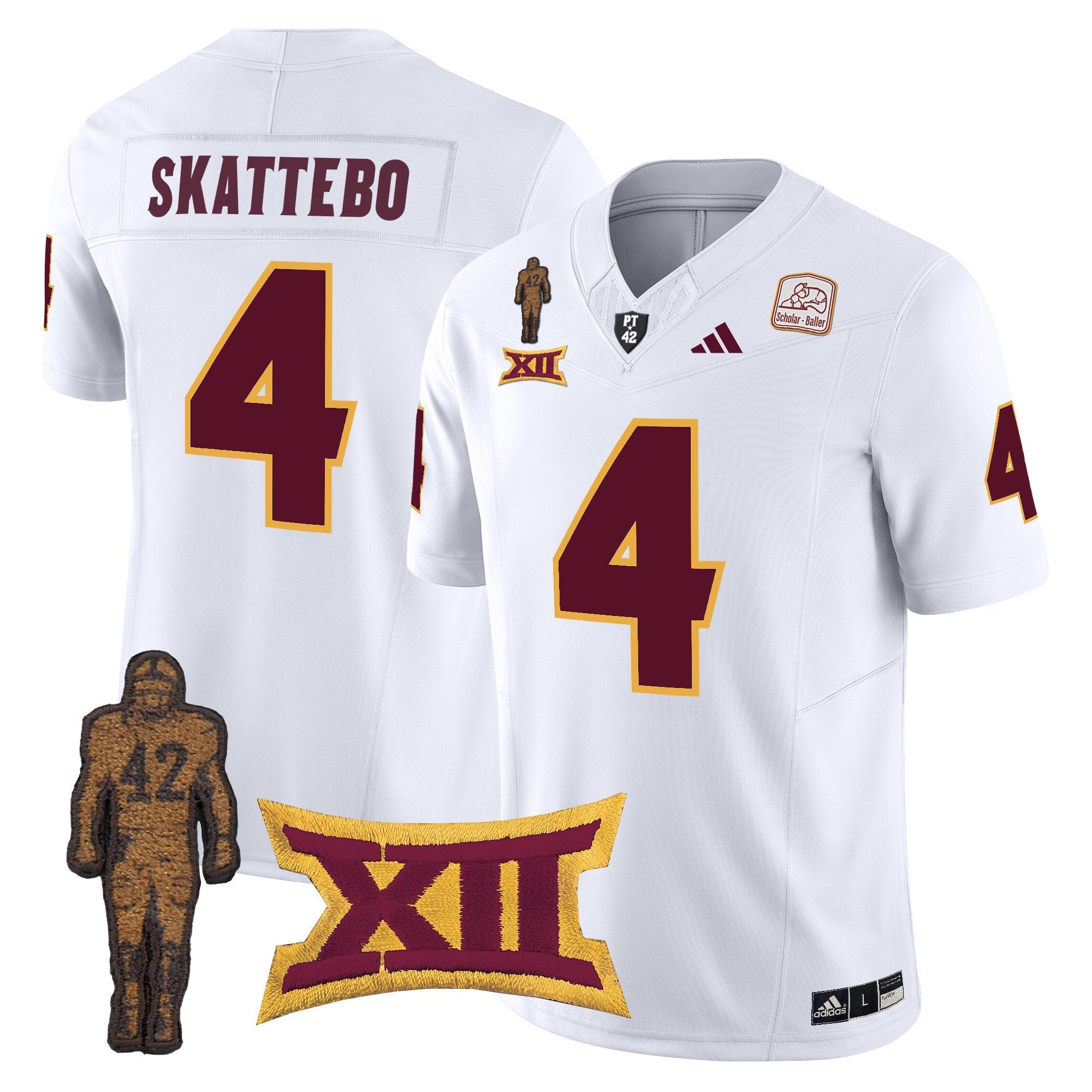 ASU Pat Tillman Honoring Patch Vapor Limited Jersey - All Stitched