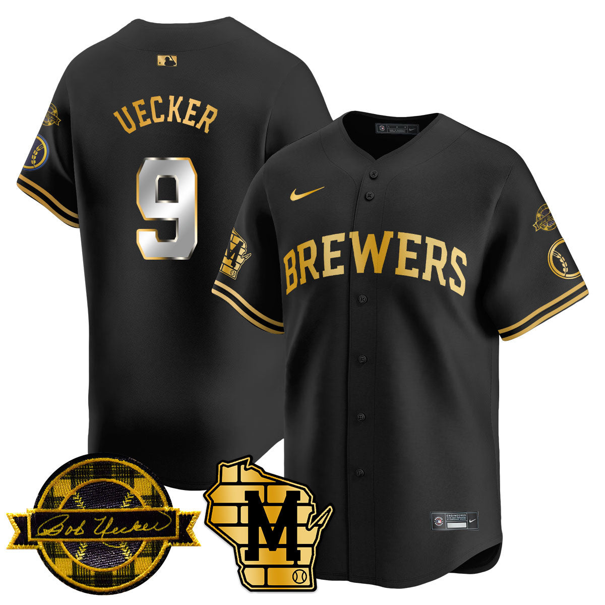 MIL 2026 Limited Jersey - Bob Uecker Patch - All Stitched
