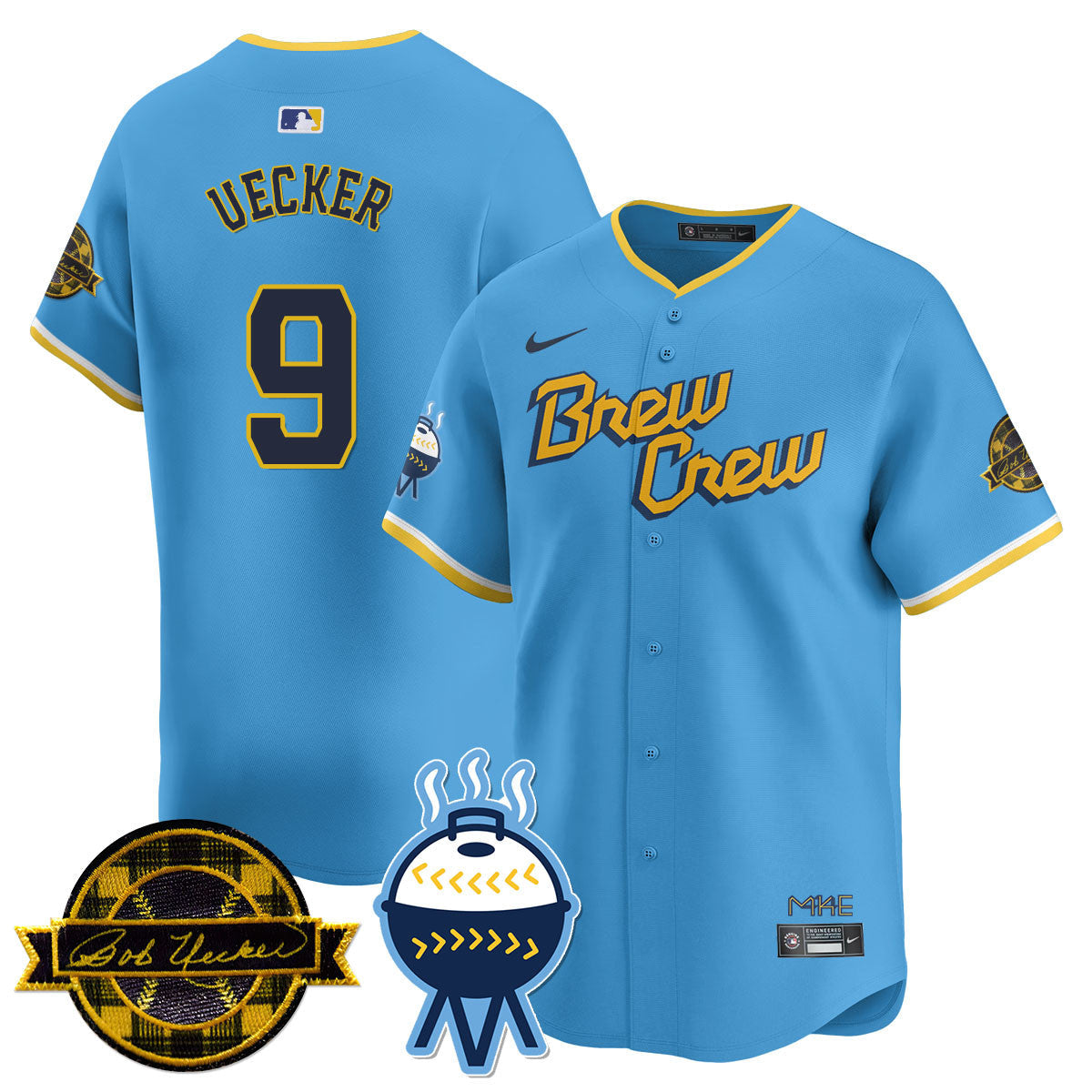MIL 2026 Limited Jersey - Bob Uecker Patch - All Stitched