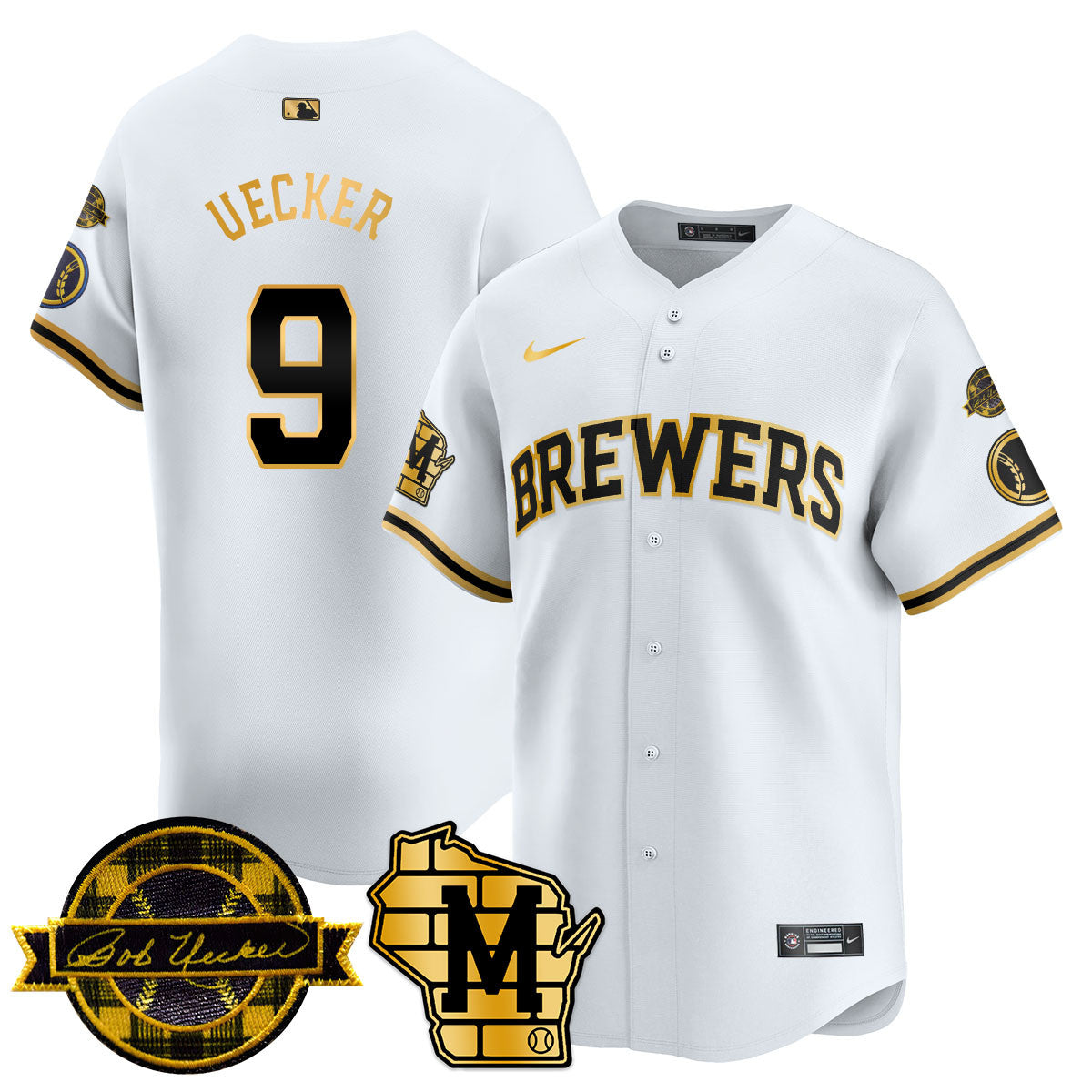 MIL 2026 Limited Jersey - Bob Uecker Patch - All Stitched