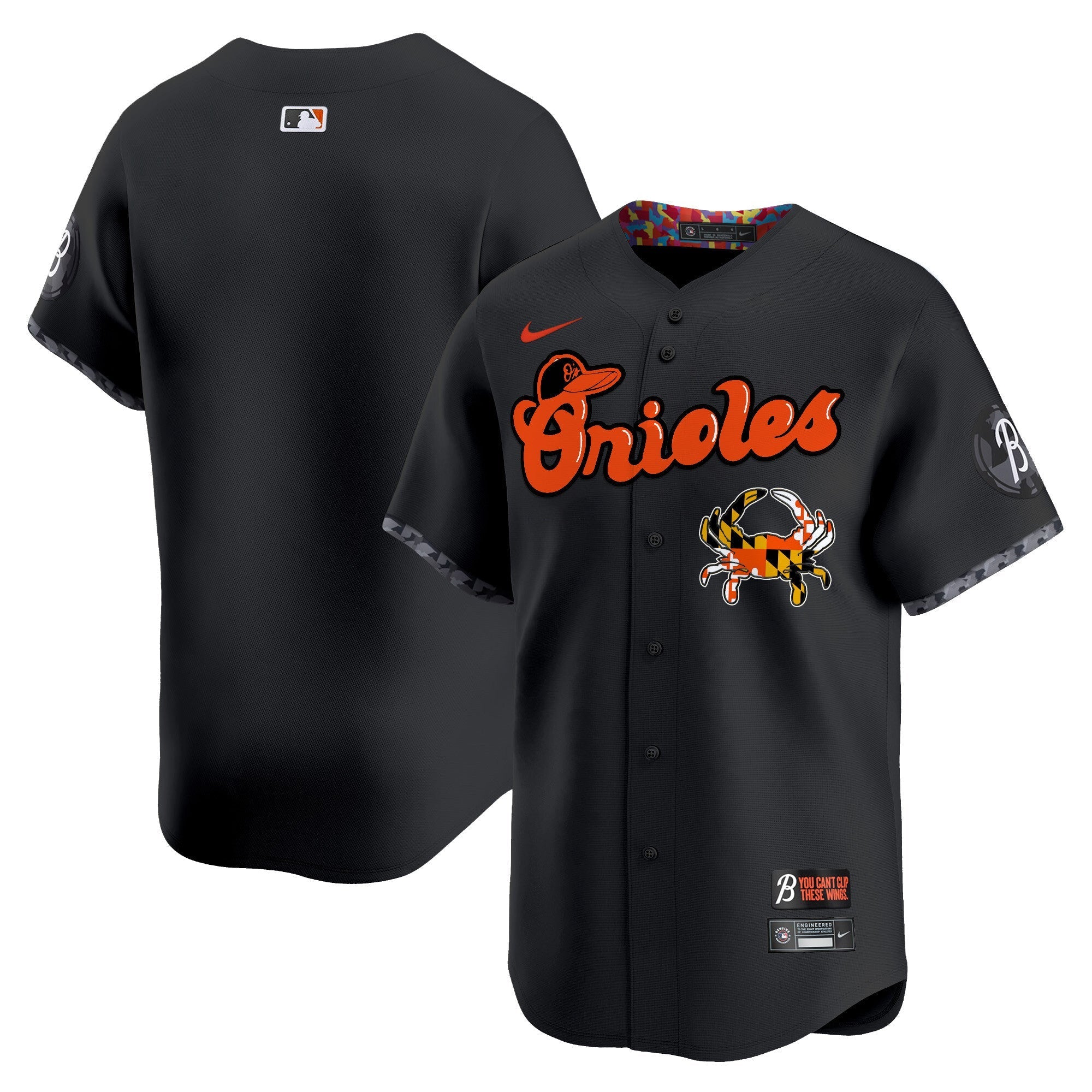 BAL Maryland Blue Crab Vapor Premier Limited Jersey - All Stitched
