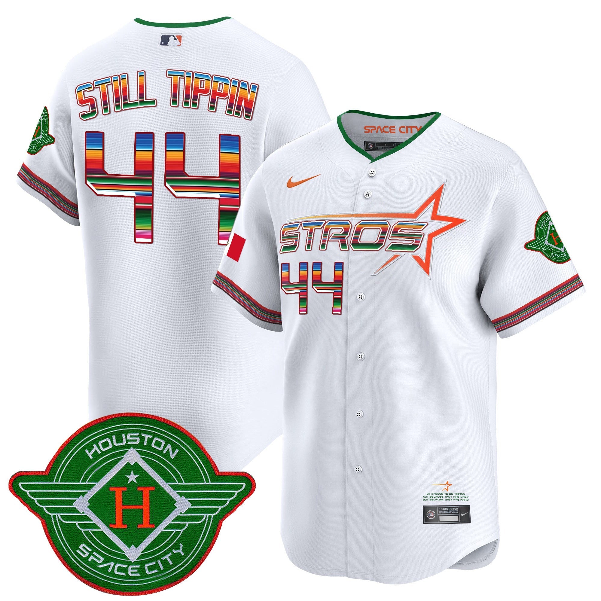 Astros 2025 City Connect Mexico Vapor Premier Limited Jersey - All Stitched