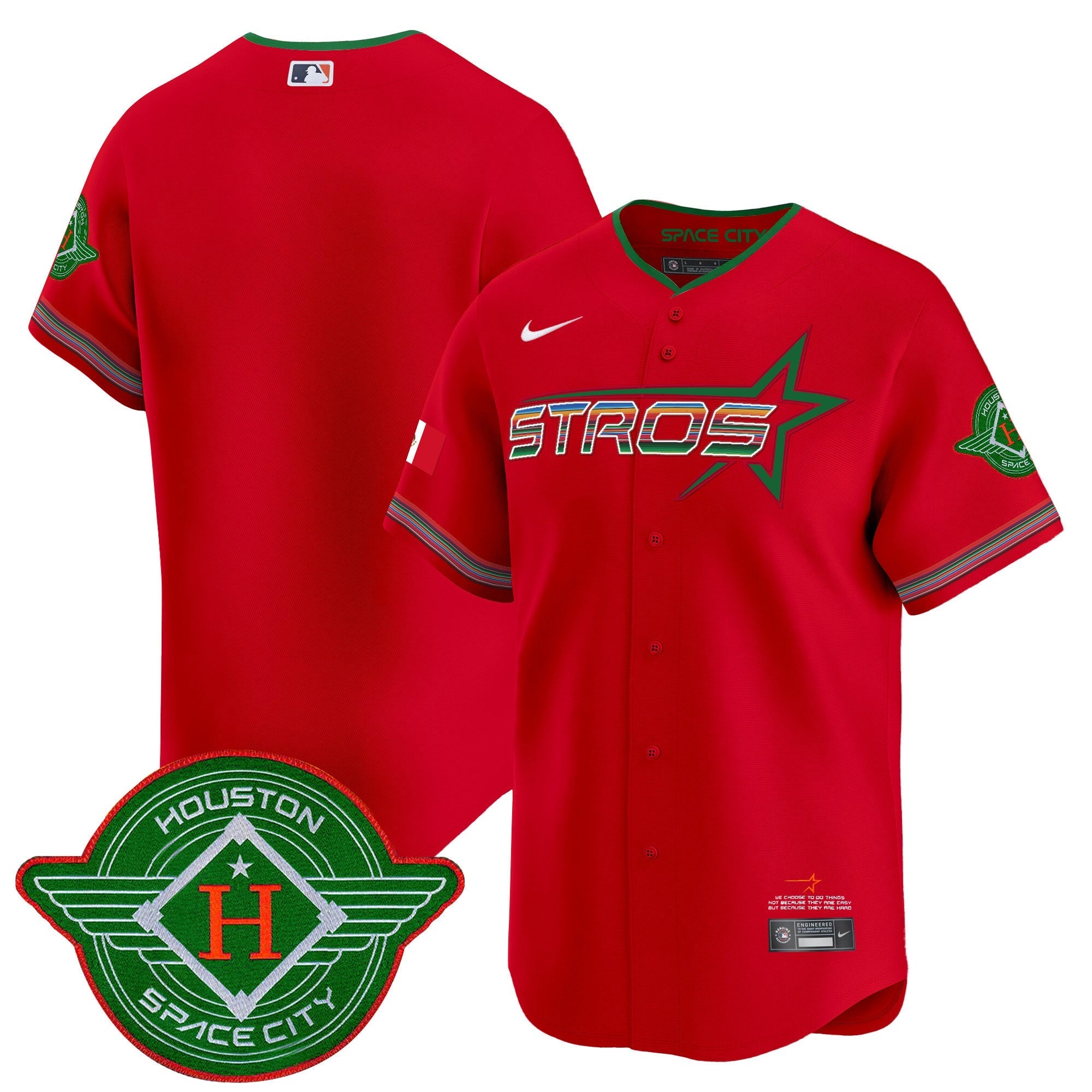 Astros 2025 City Connect Mexico Vapor Premier Limited Jersey - All Stitched