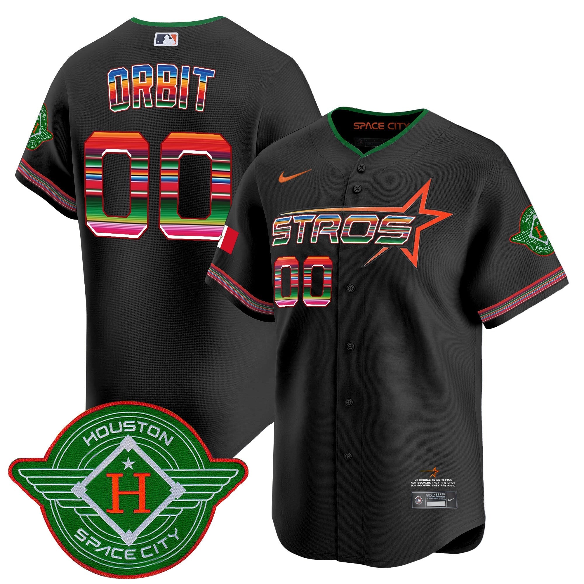 Astros 2025 City Connect Mexico Vapor Premier Limited Jersey - All Stitched