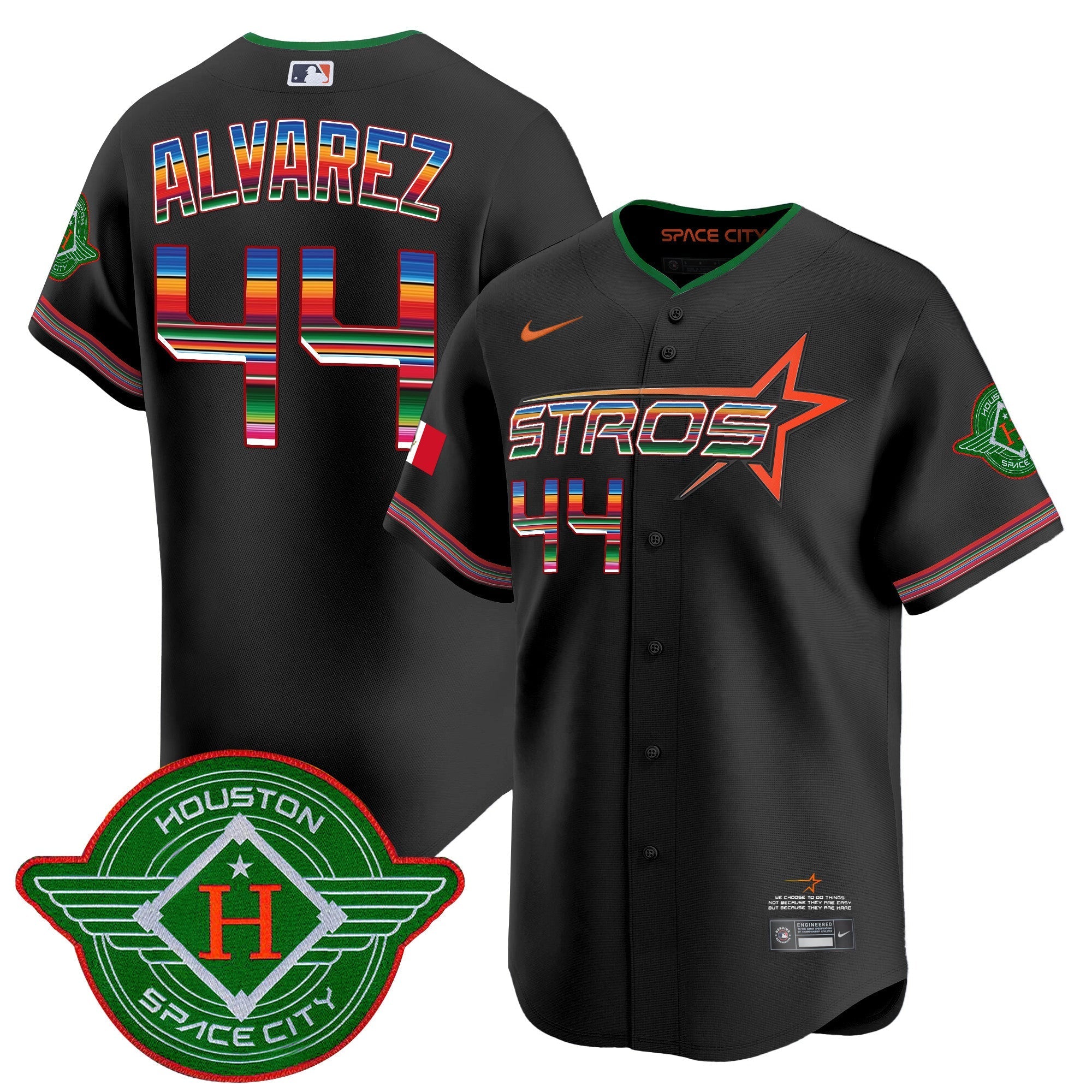 Astros 2025 City Connect Mexico Vapor Premier Limited Jersey - All Stitched