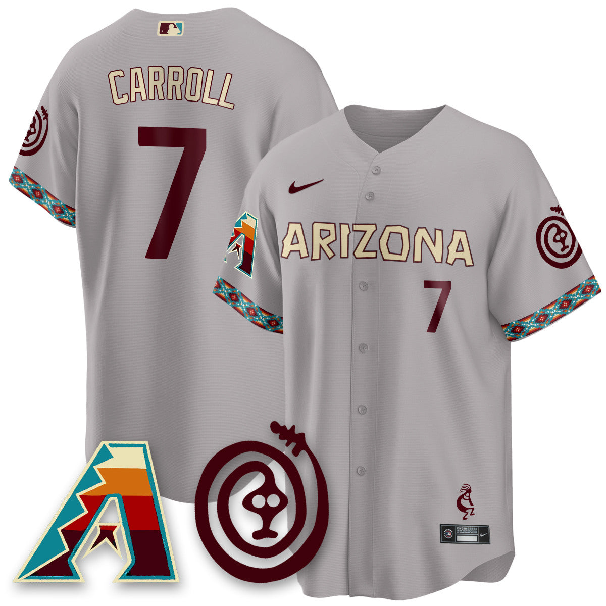 ARI City Connect Concept Jersey V2 - All Stitched
