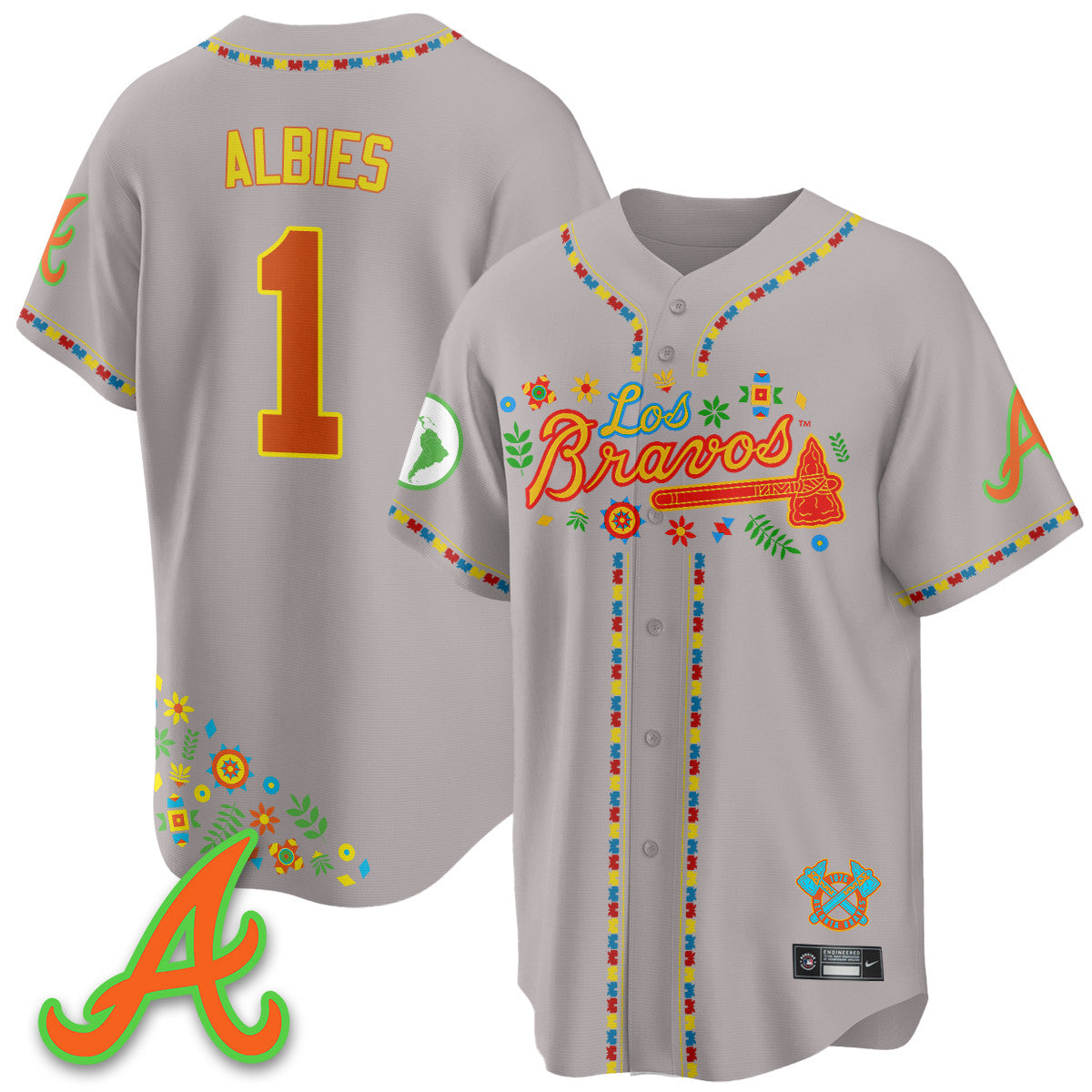 ATL 2025 "Los Bravos" Jersey - All Stitched