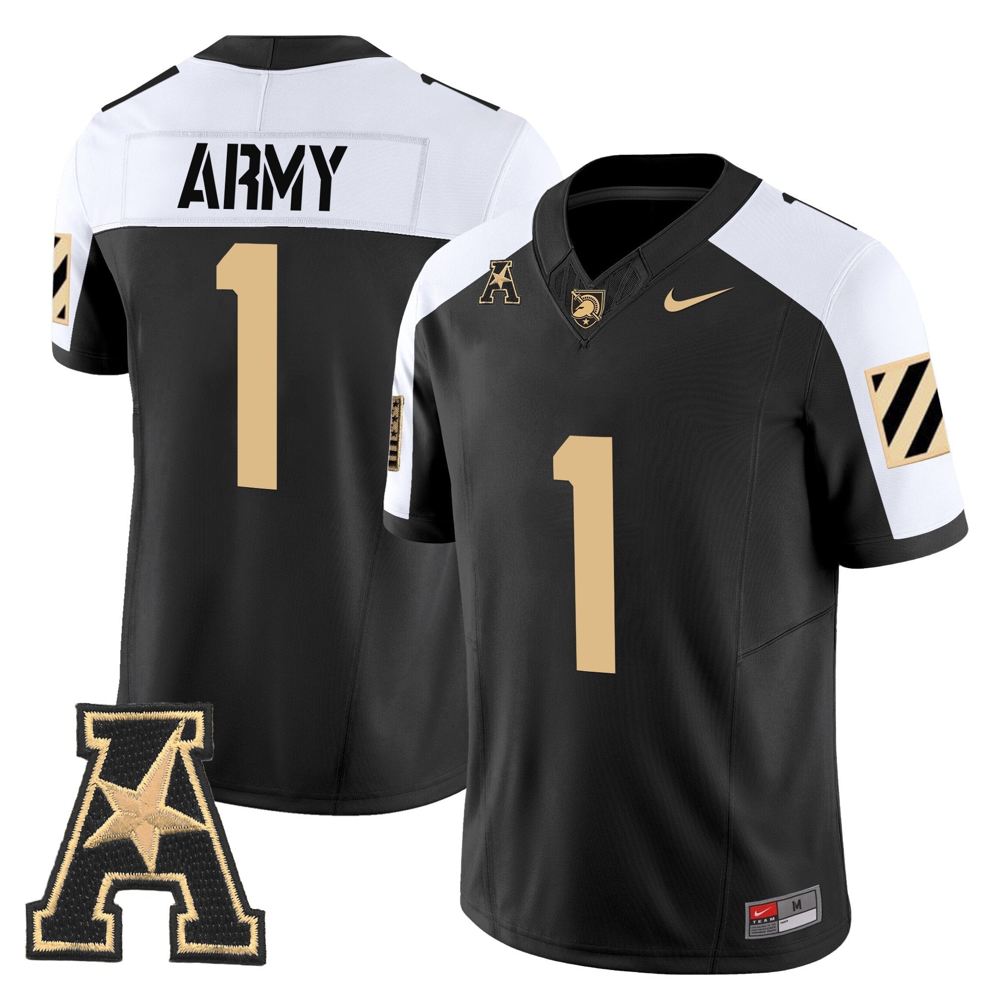 Army Black Knights 2025 Vapor Limited Jersey - All Stitched
