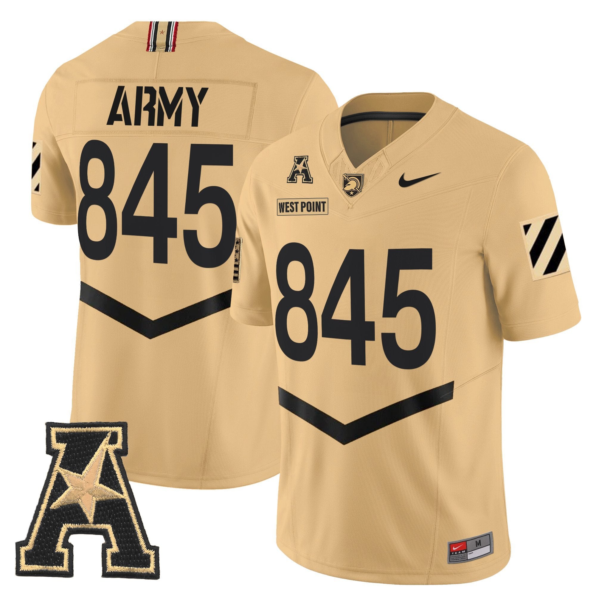 Army Black Knights 2025 Vapor Limited Jersey - All Stitched