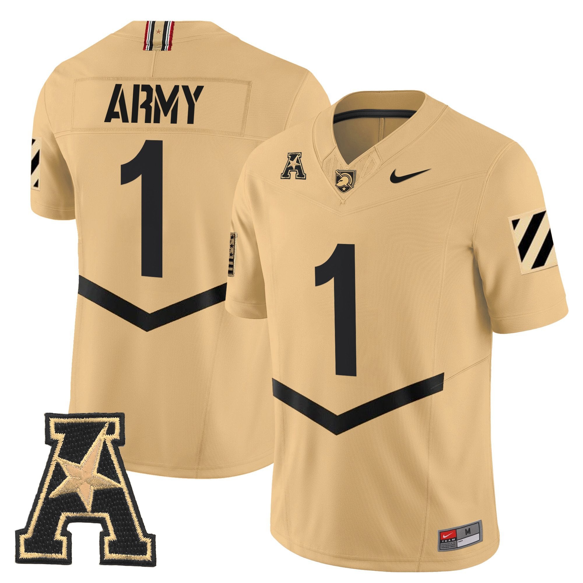 Army Black Knights 2025 Vapor Limited Jersey - All Stitched