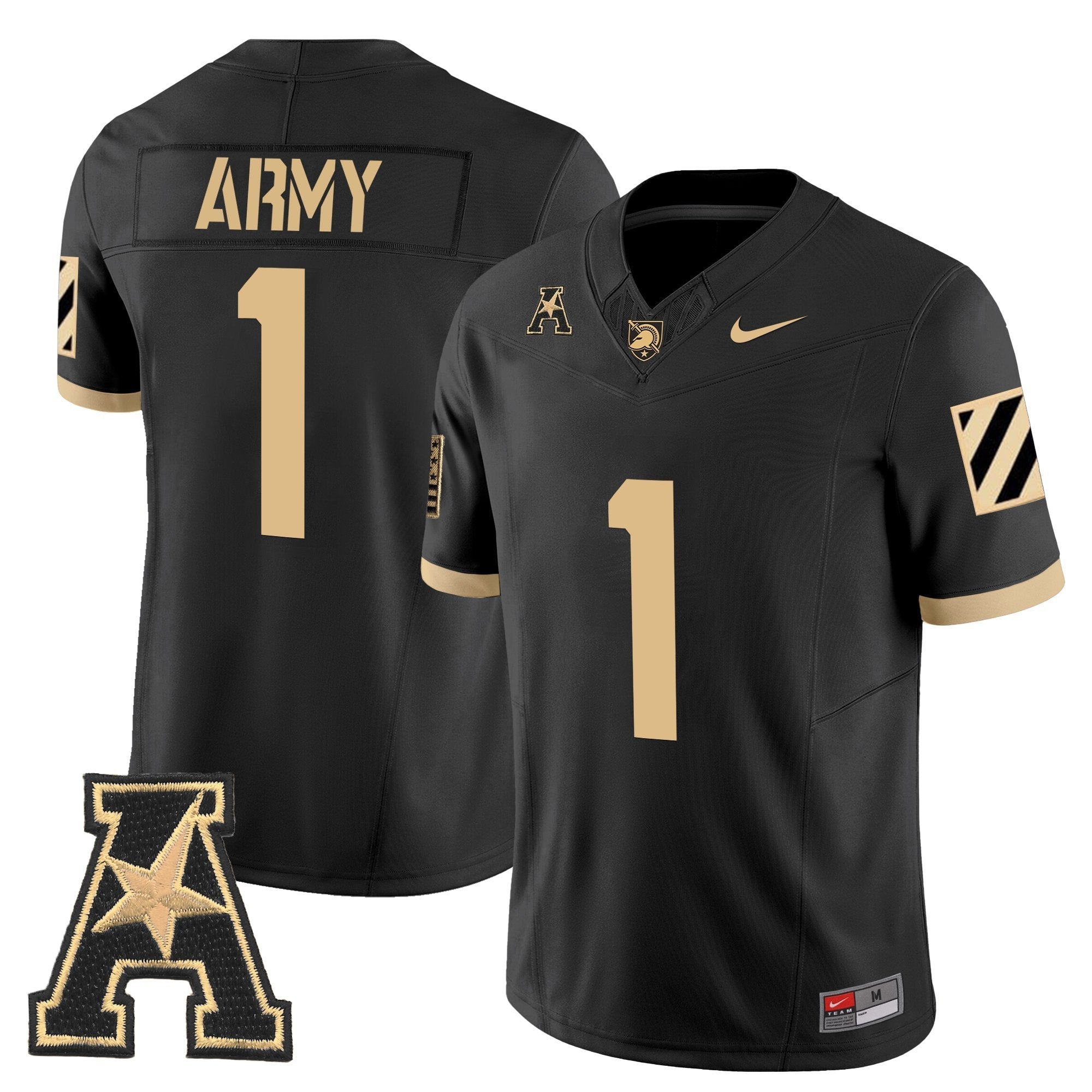 Army Black Knights 2025 Vapor Limited Jersey - All Stitched