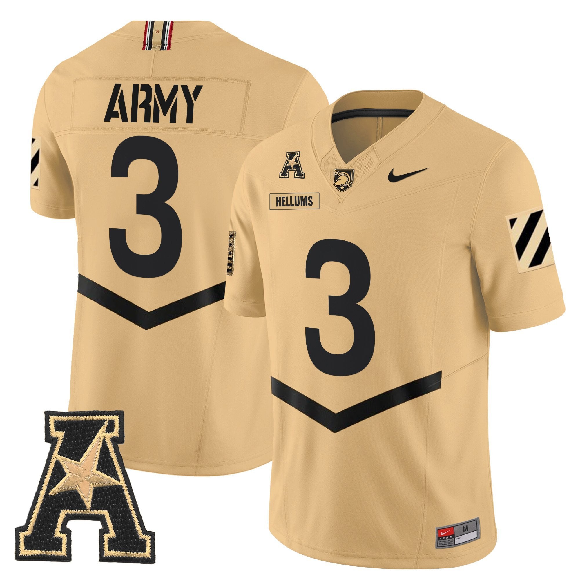 Army Black Knights 2025 Vapor Limited Jersey - All Stitched